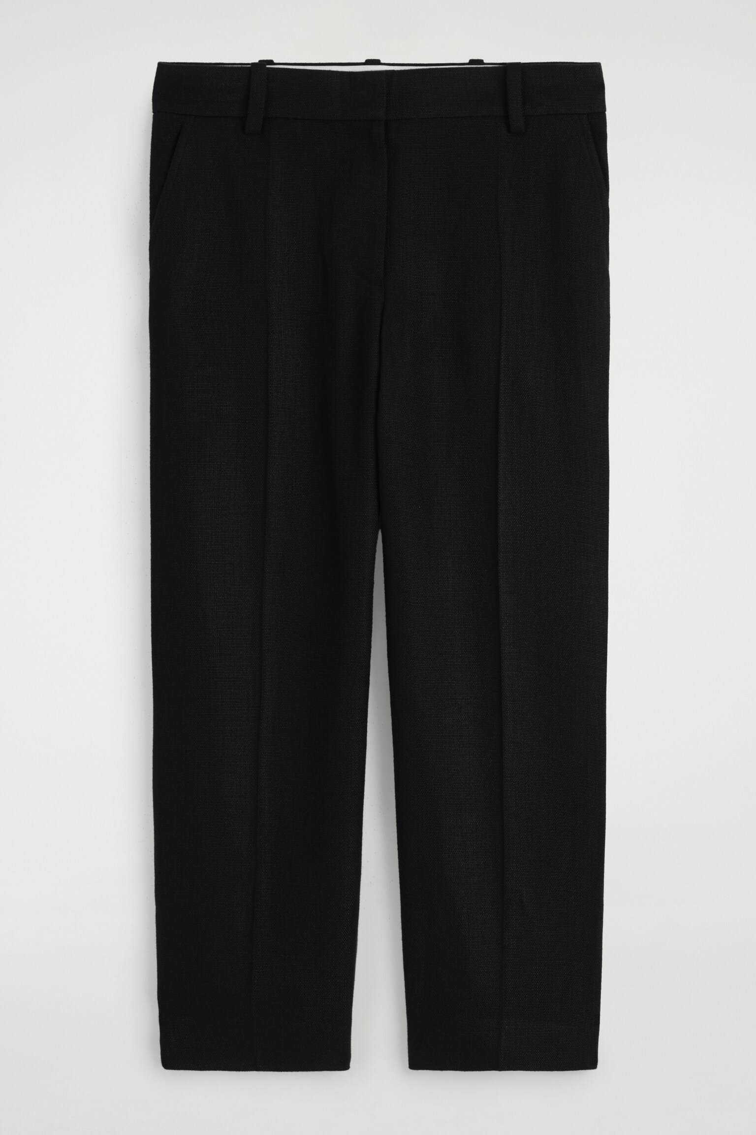 PANTALÓN DE TRAJE CROP - NEGRO - 2