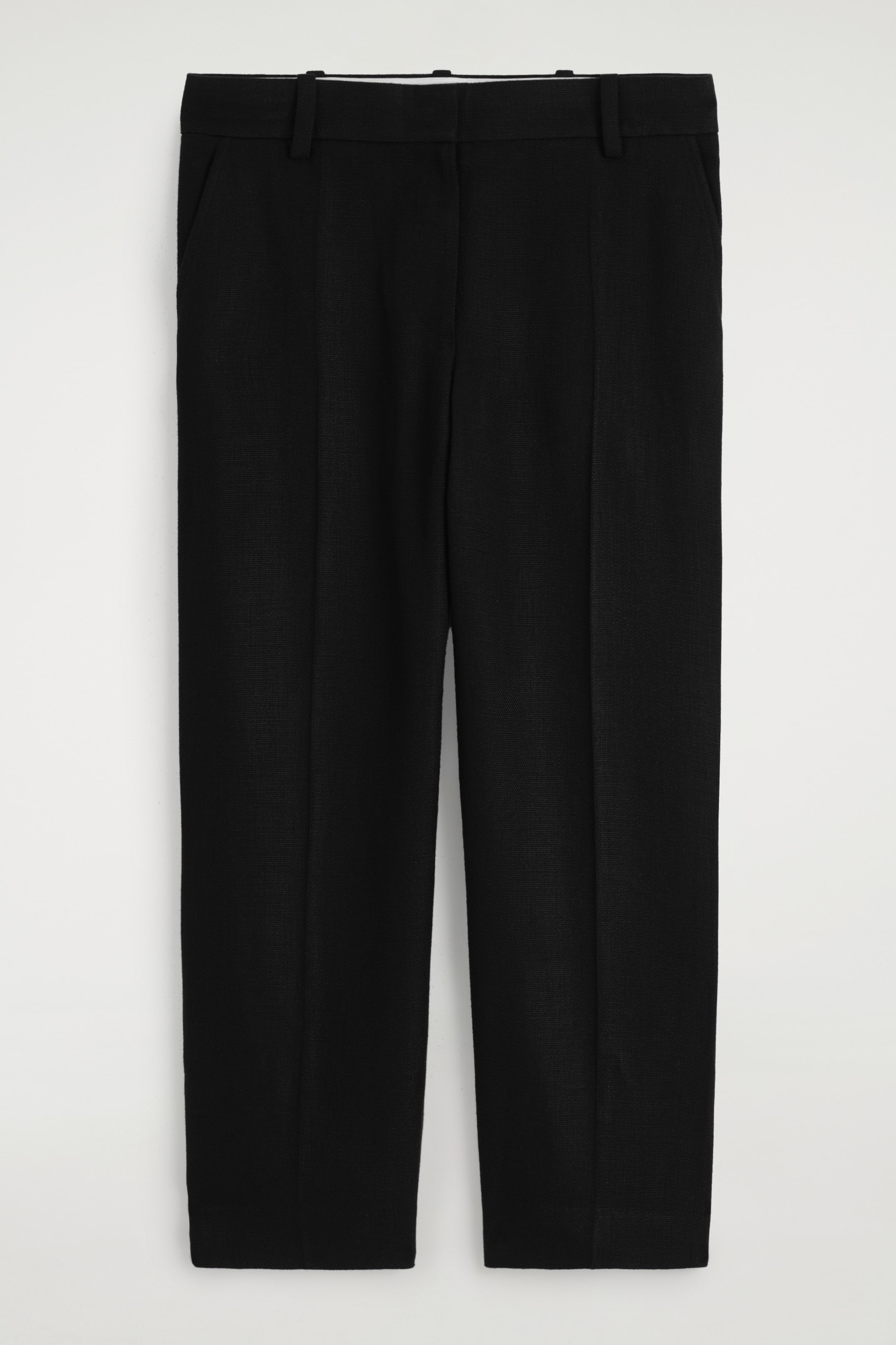 Grotere afbeelding bekijken: KORTE GETAILLEERDE BROEK - ZWART - DAMES | H&M NL 5