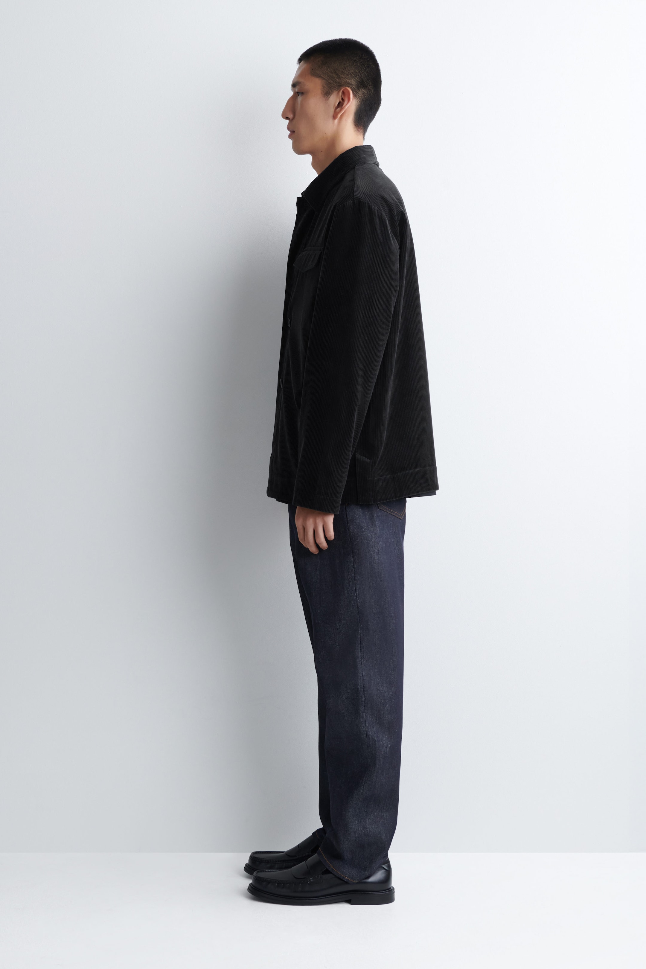 COTTON-CORDUROY OVERSHIRT