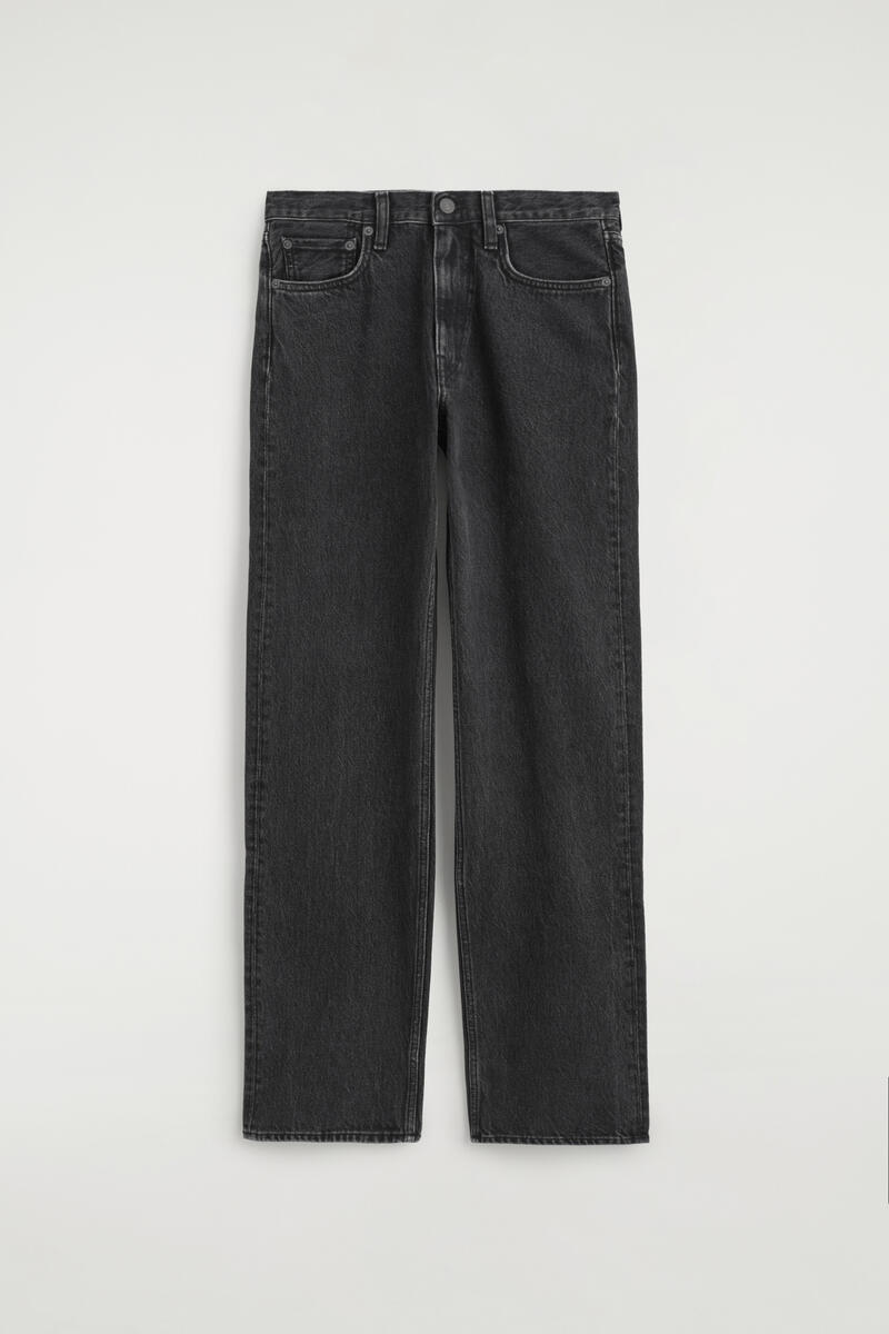 Chord Straight-Leg Jeans