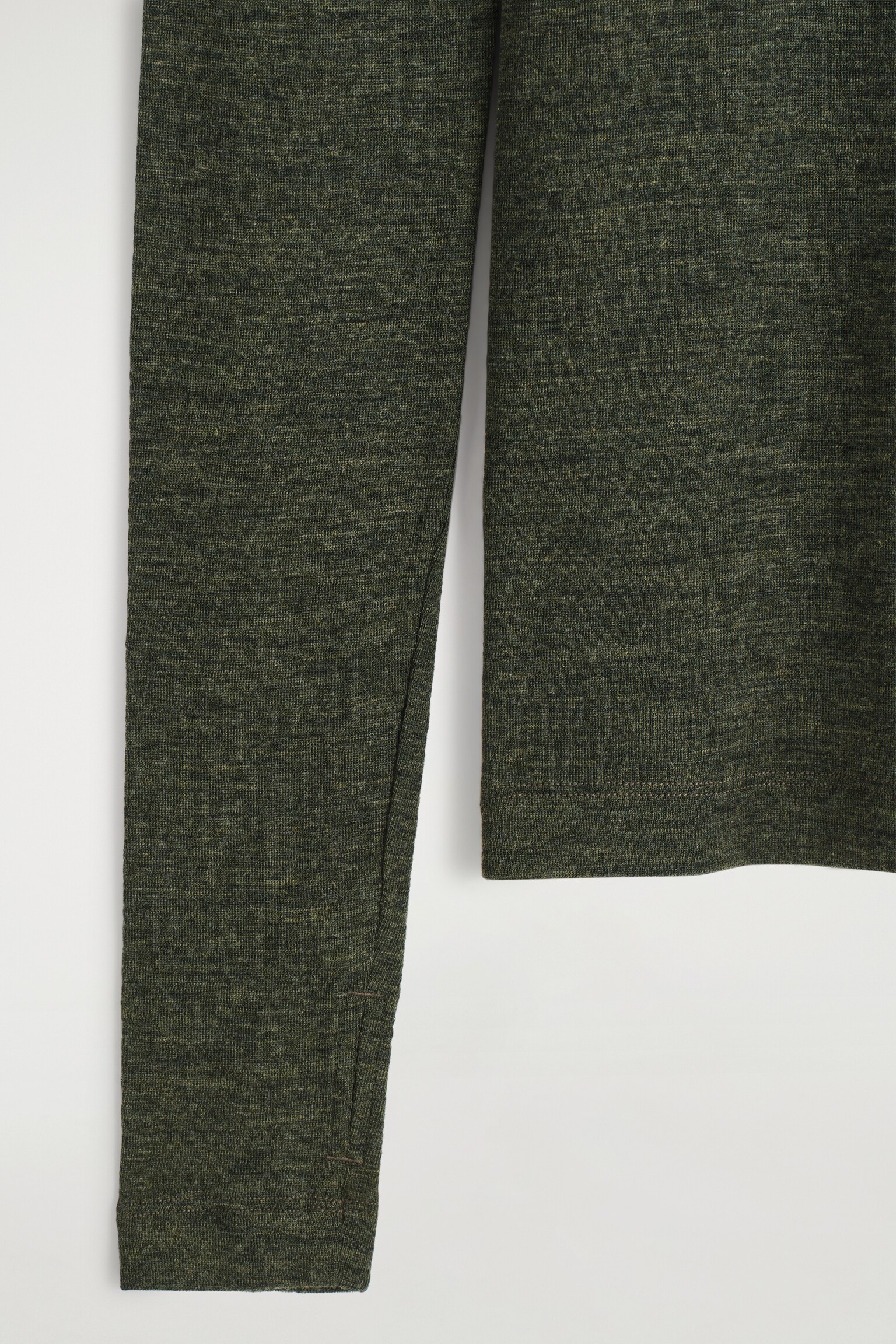 OBERTEIL AUS MERINOWOLLE MIT HOHEM KRAGEN - DUNKELGRÜN MELIERT/BRAUN/KARIERT/BURGUNDERROT MELIERT/DUNKELBRAUN/BEIGE/KARIERT/NAVY/HELLBEIGE MELIERT/BLAU/KARIERT/HELLBLAU - 6