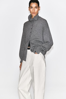 UMBRA TAPERED JEANS — WHITE 5