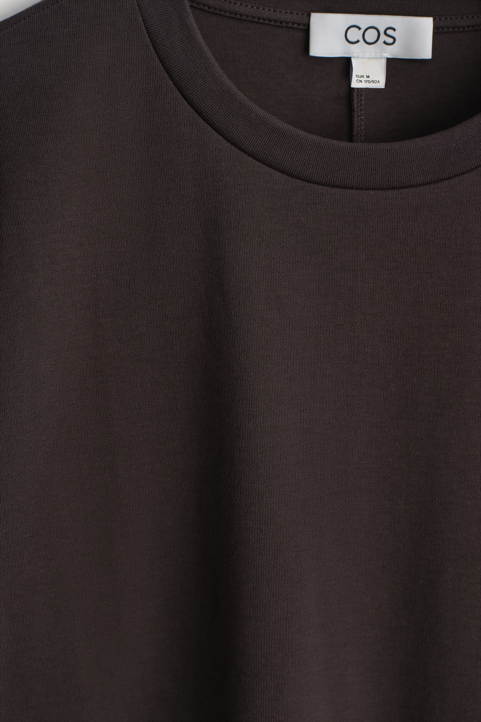 T-SHIRT OVERSIZE IN COTONE DAL TAGLIO BOXY - MARRONE SCURO/BIANCO/NERO/GIALLO BURRO - 3