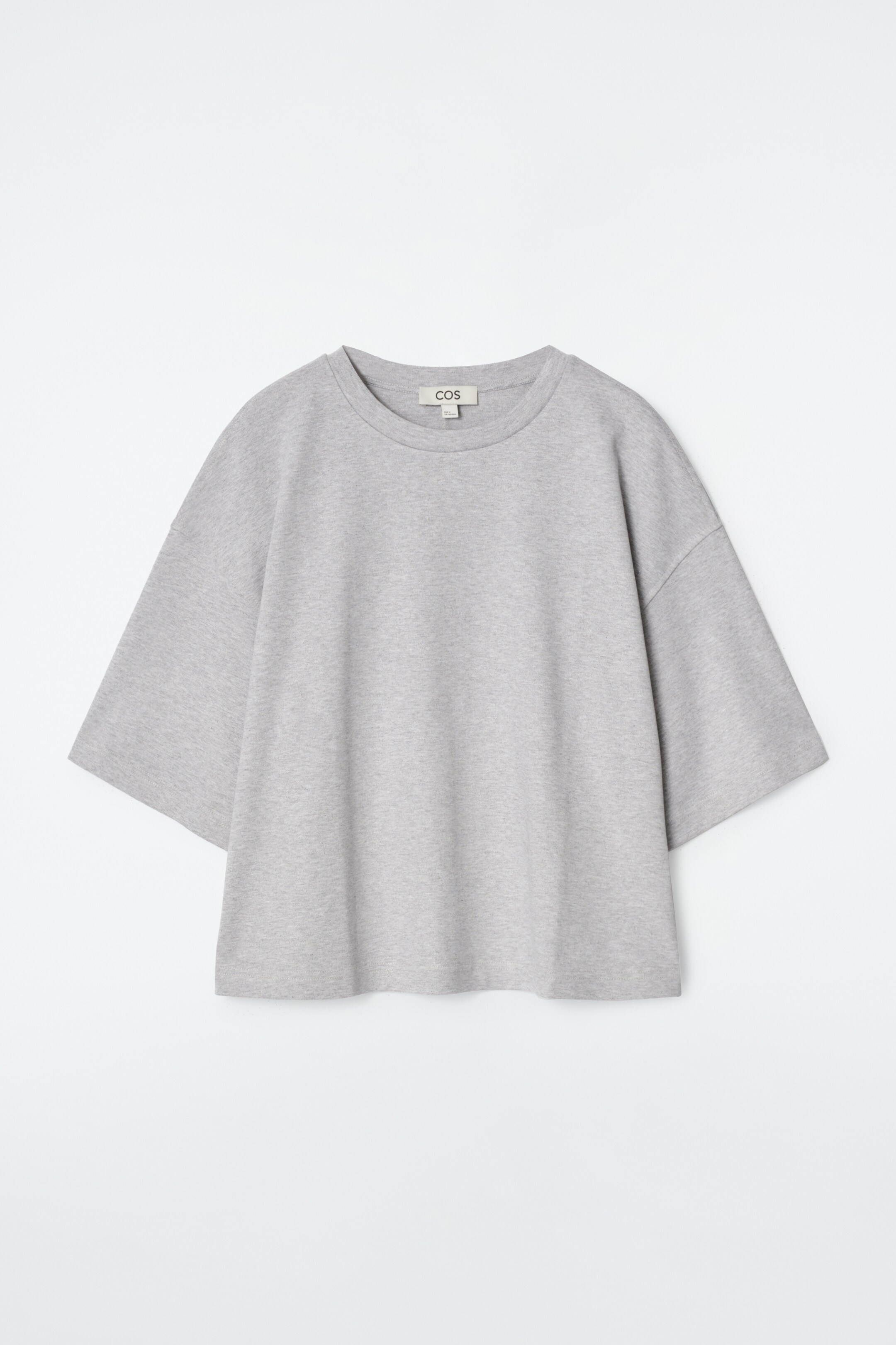 Ingrandisci l'immagine: OVERSIZED BOXY T-SHIRT - GREY MÉLANGE - DONNA | H&M CH 5