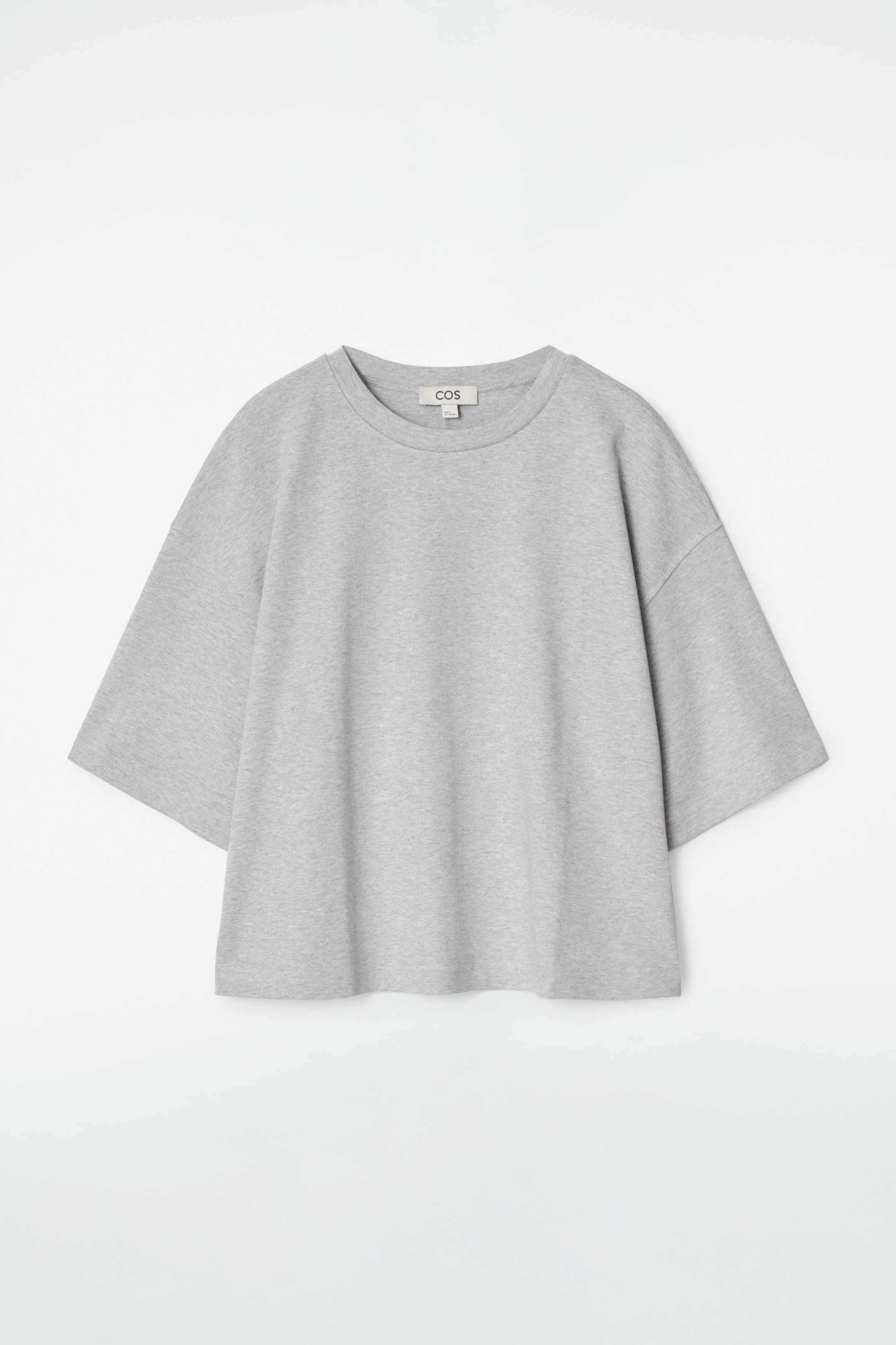 Visualizza immagine più grande: T-SHIRT SQUADRATA OVERSIZE - GRIGIO MÉLANGE - DONNA | H&M IT 5