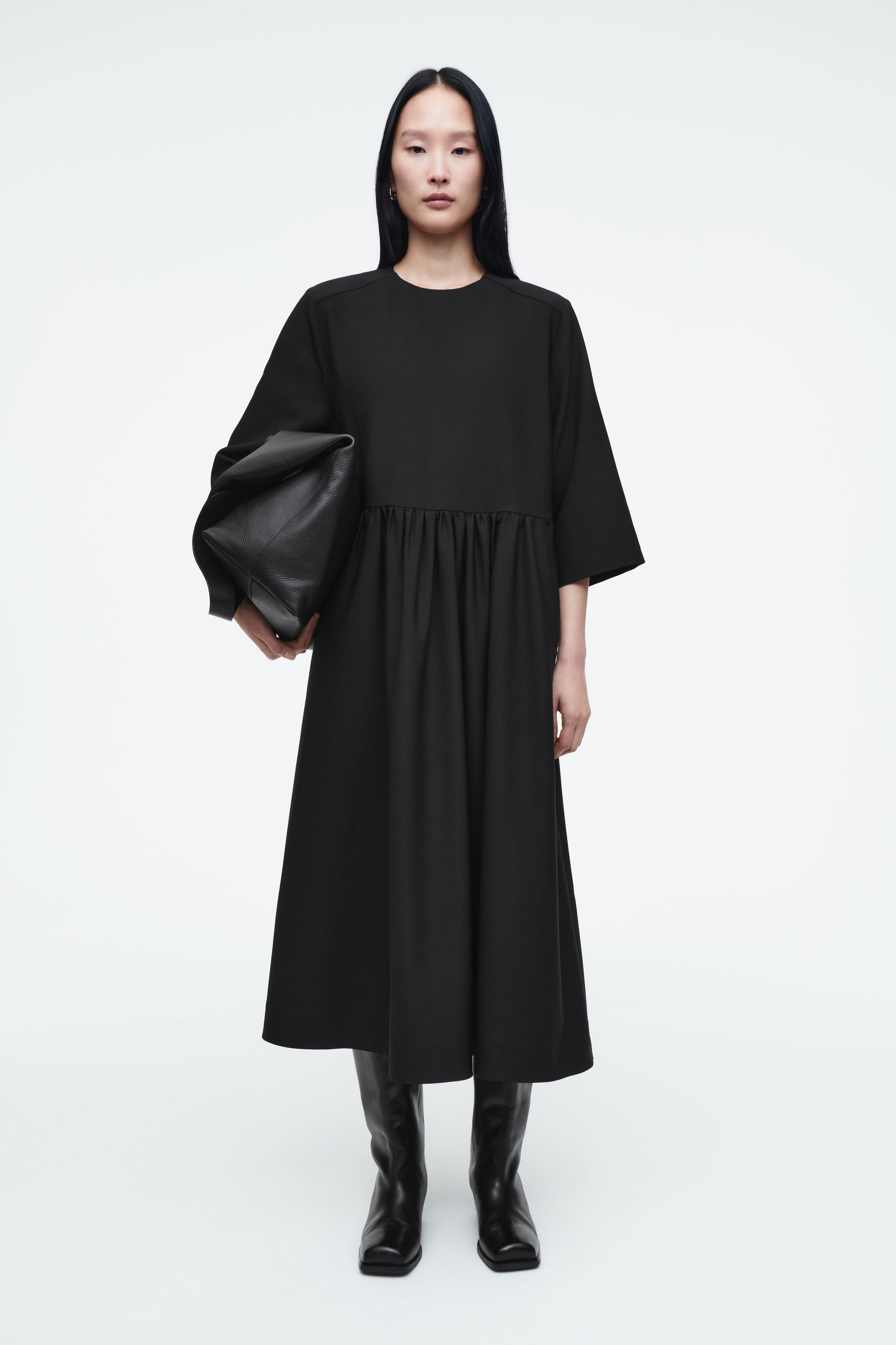 【送料&関税込】Comme des GarAons Wool Midi Dress Tricot Comme des Garcons brown wool maxi dress – Moore