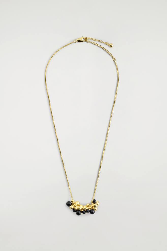 COLLIER À PENDENTIF FAÇON GRAPPE - DORÉ/ARGENTÉ - 1