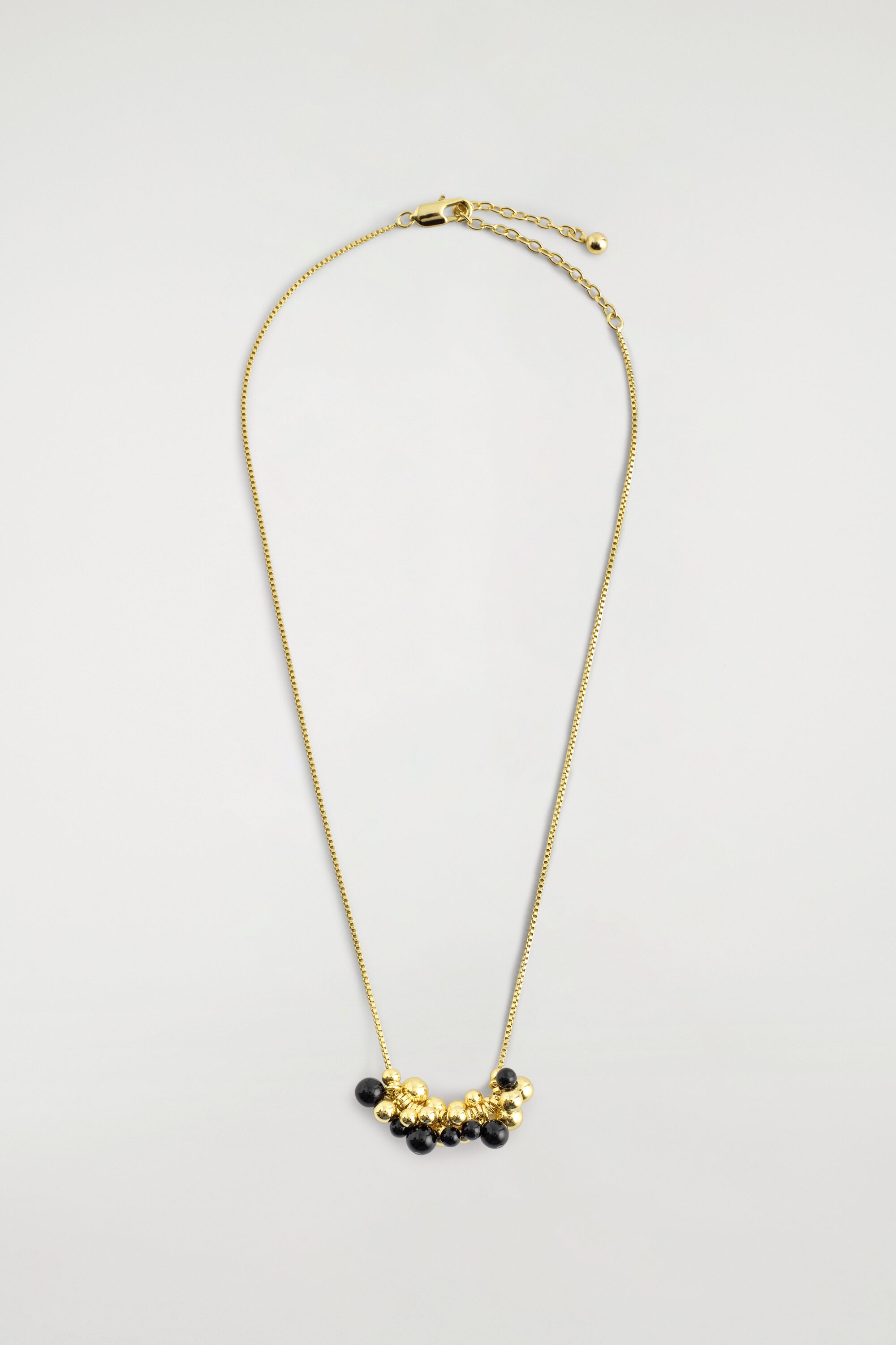 Clustered Beaded Necklace