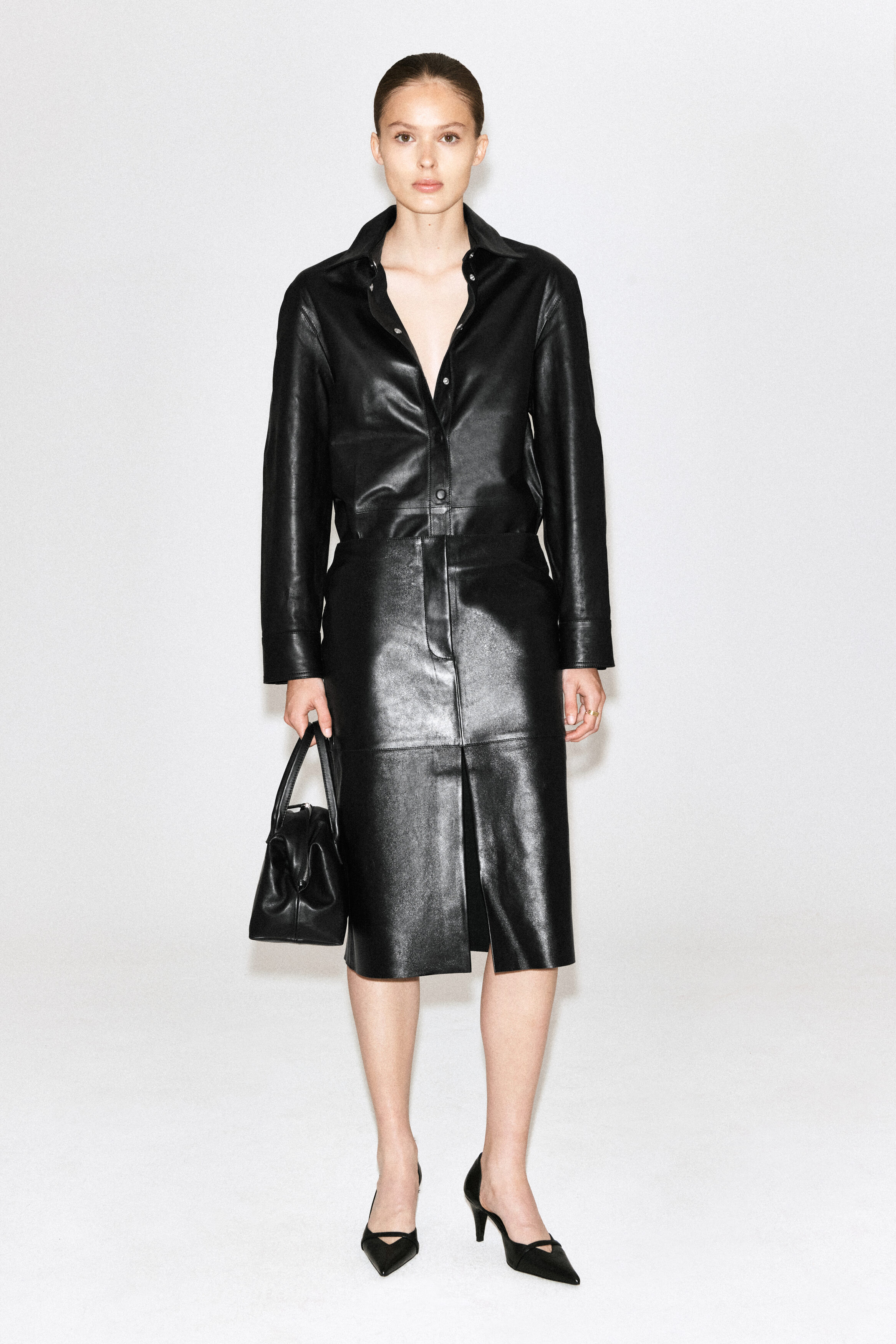 LEATHER SHIRT - thumbnail 3