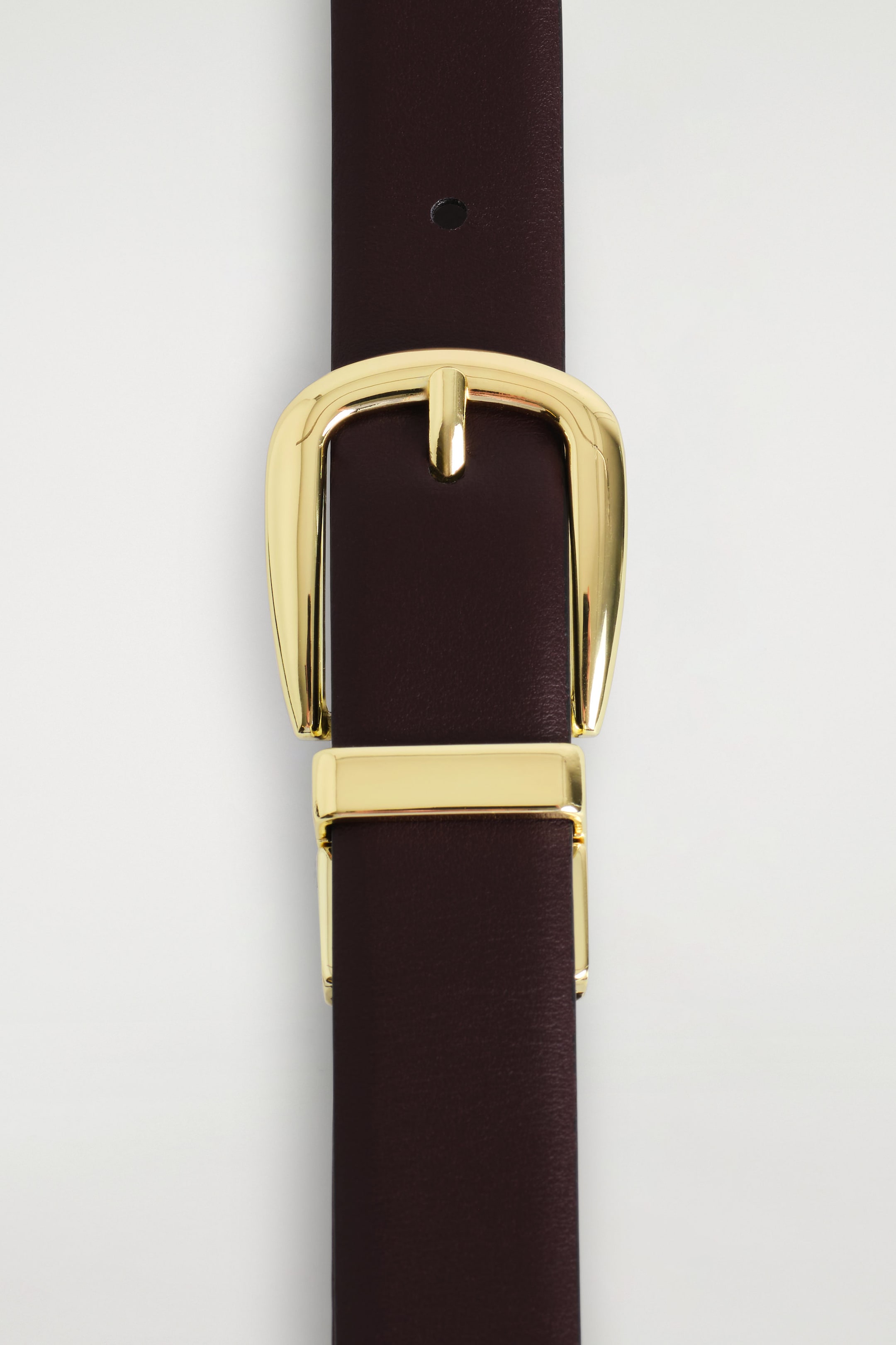 REVERSIBLE LEATHER BELT