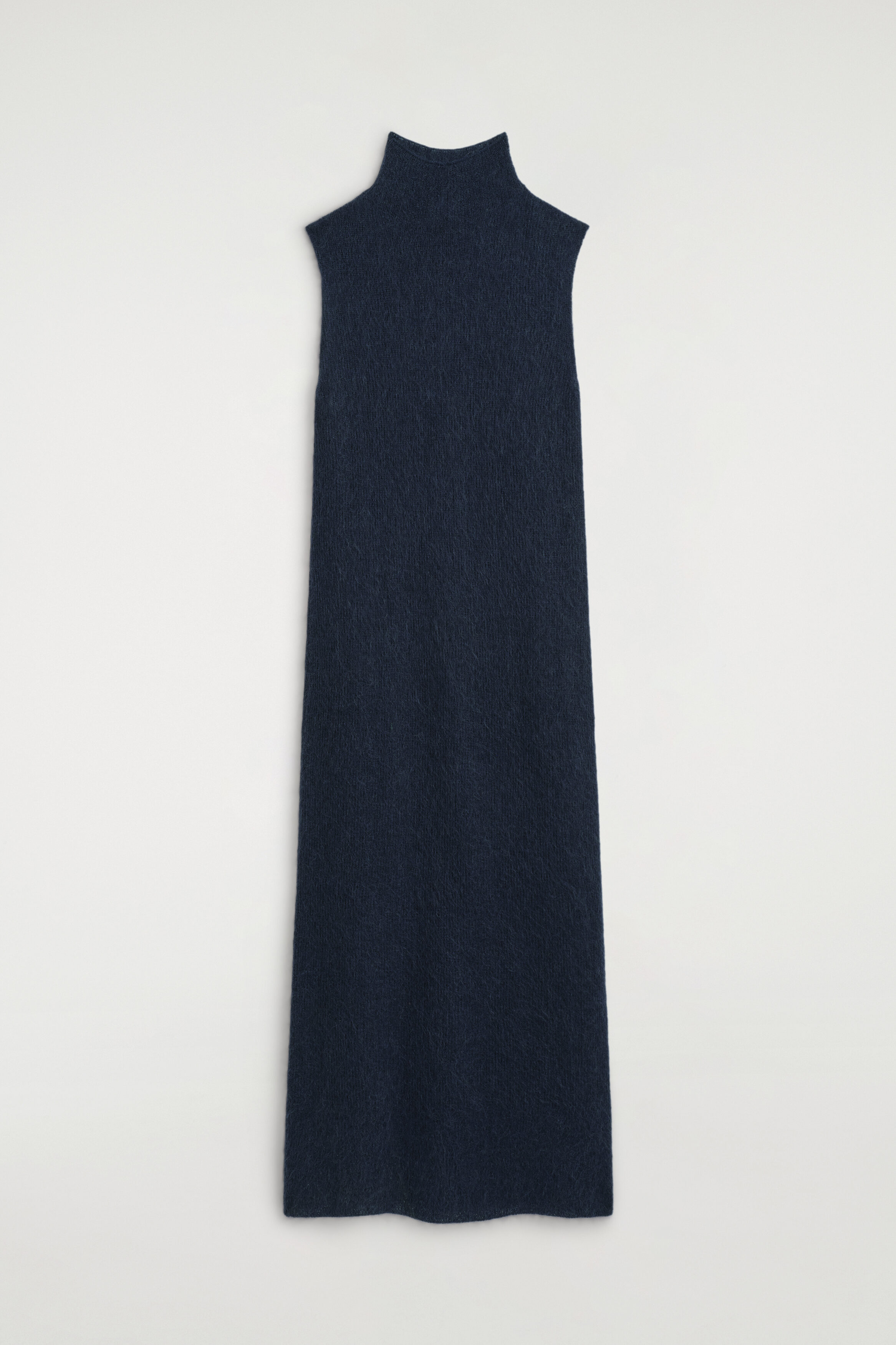 BRUSHED MOCK-NECK DRESS thumbnail 6
