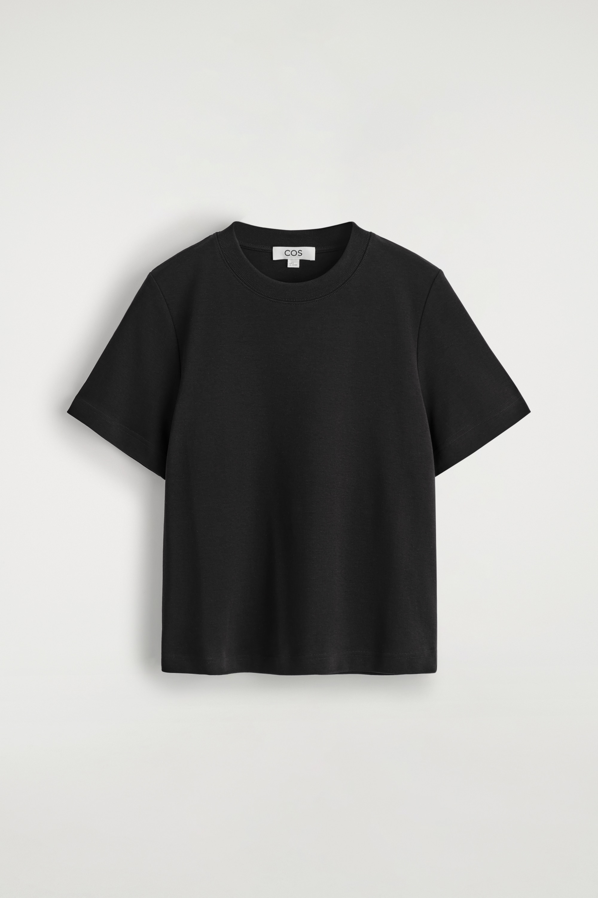 CLEAN CUT T-SHIRT - BLACK/WHITE/DARK RED