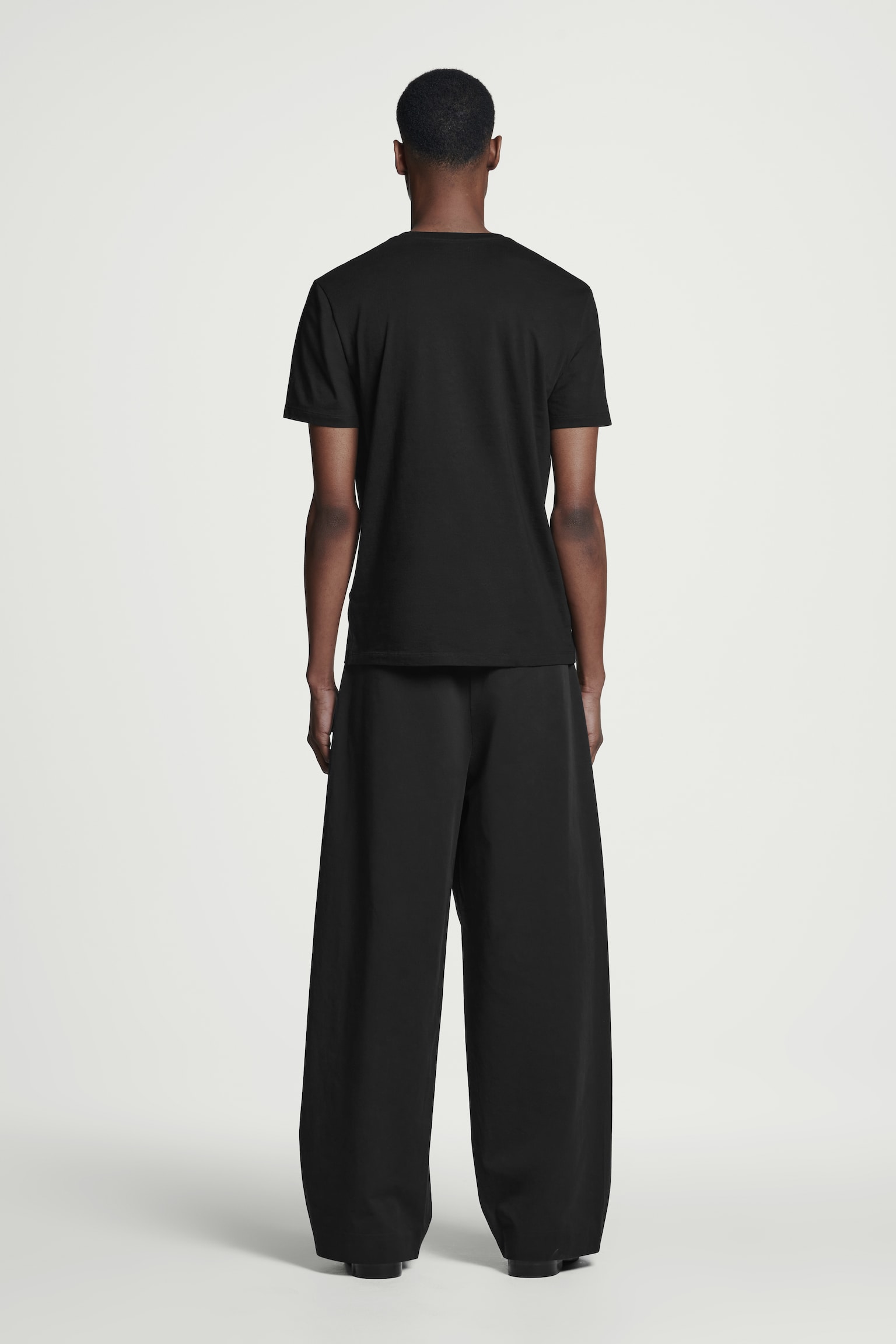 CAMISETA DE ALGODÓN REGULAR FIT - Negro/verde oscuro/AZUL MARINO/GRIS JASPEADO/Blanco - 3