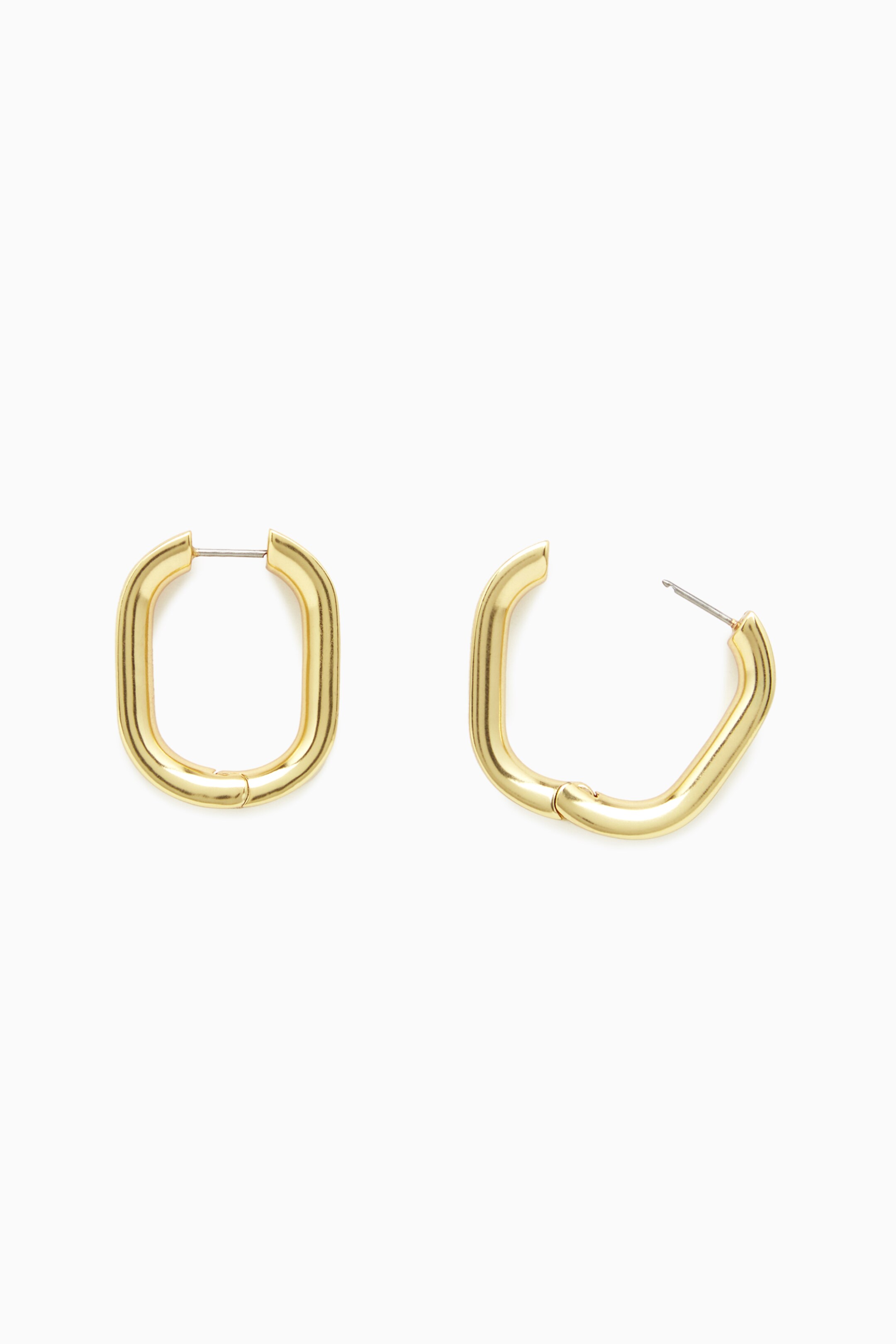 Ingrandisci l'immagine: OVAL HOOP EARRINGS - GOLD - DONNA | H&M CH 2
