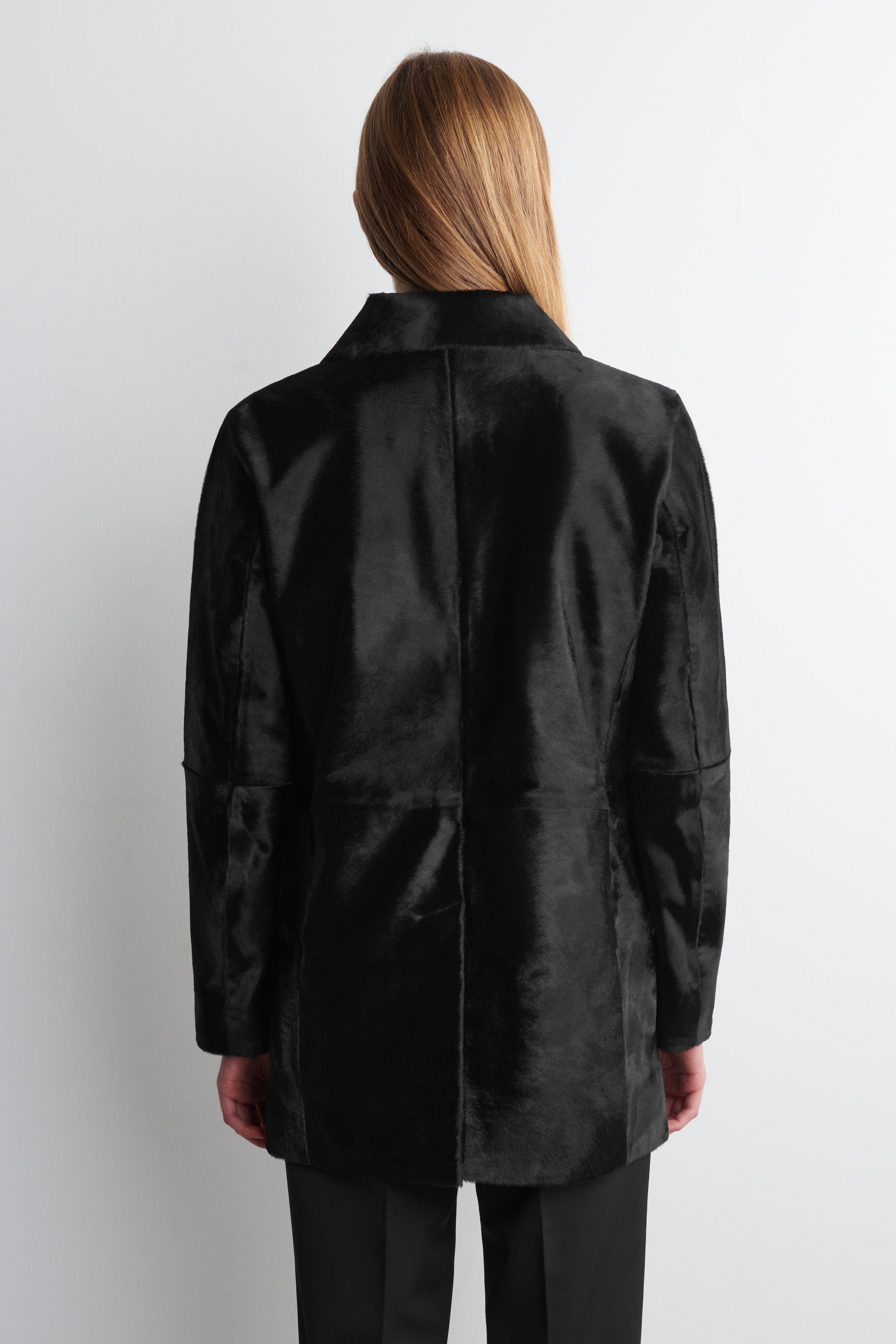 Visualizza immagine più grande: GIACCA IN CAVALLINO - NERO - DONNA | H&M IT 5