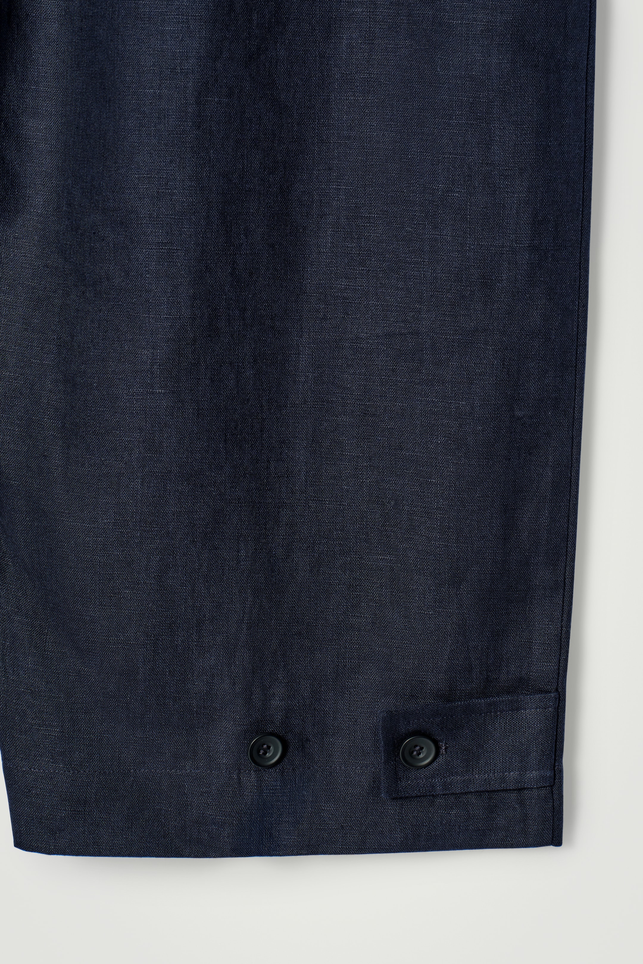 Ver imagen más grande: PANTALÓN ANCHO DE LINO CON CINTURA ELÁSTICA - AZUL MARINO - HOMBRE | H&M ES 9