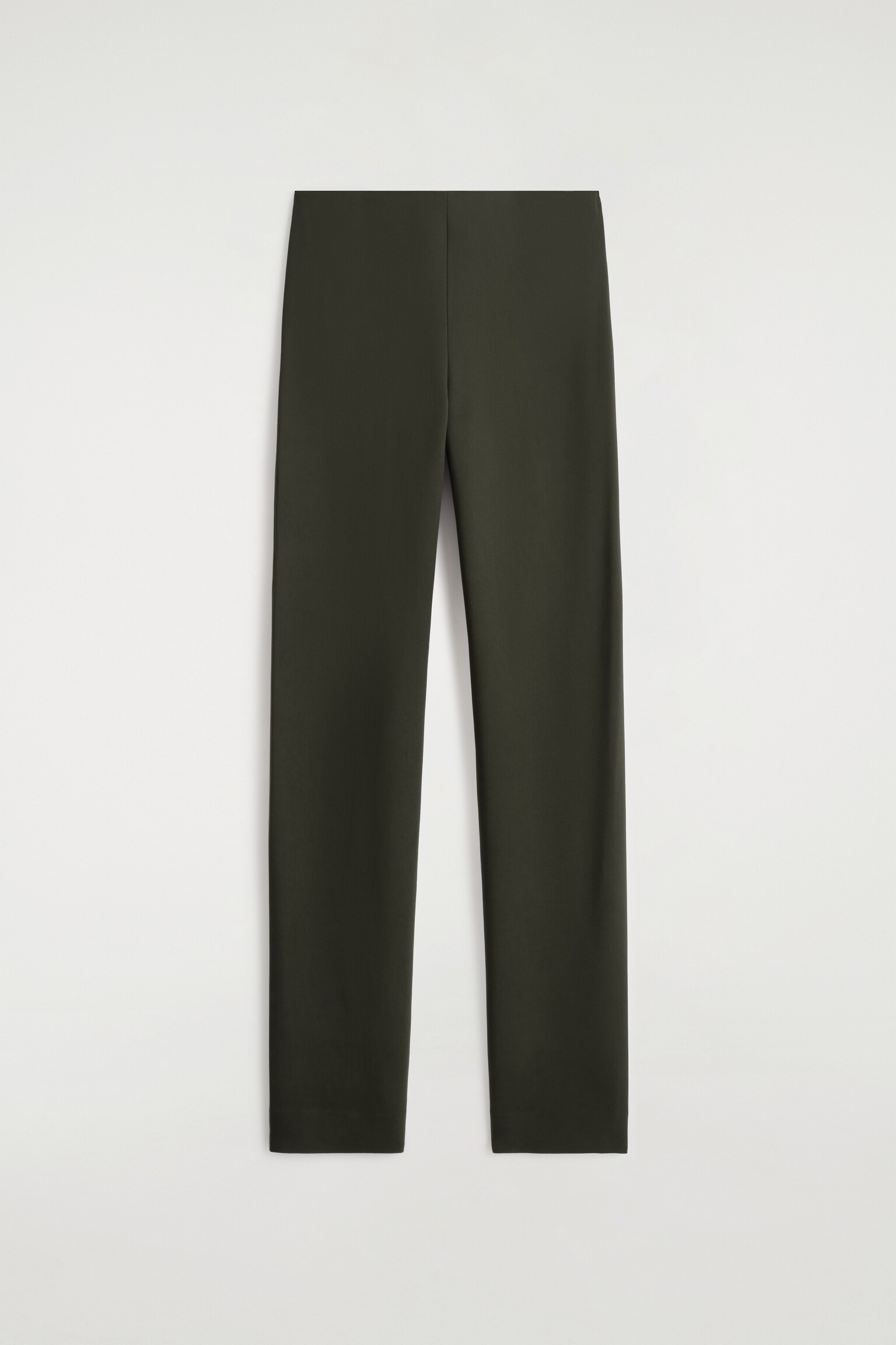 PANTALÓN SLIM-FIT ELÁSTICO - MARRÓN OSCURO - 2
