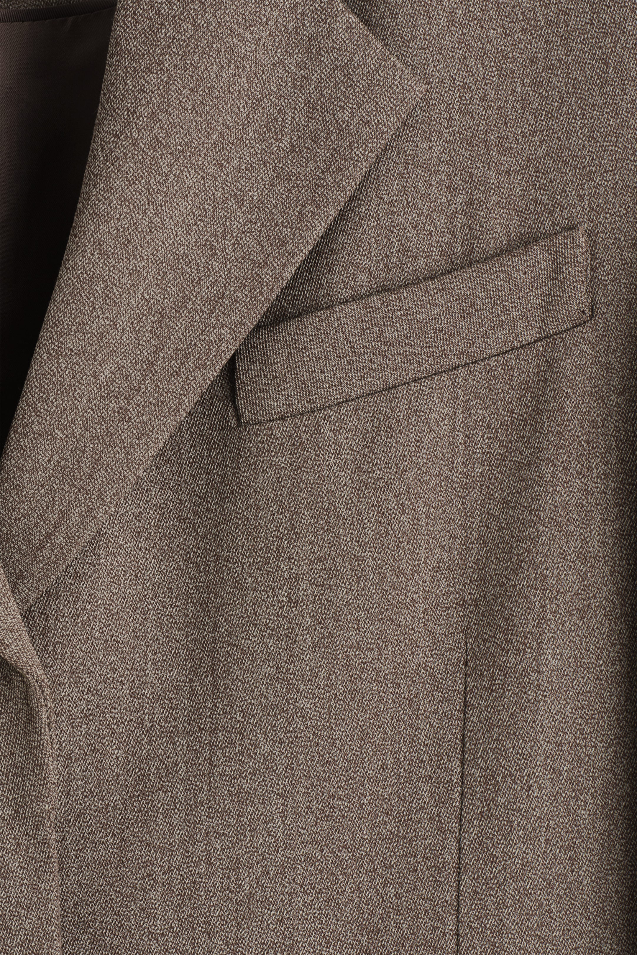 SINGLE-BREASTED WOOL-BLEND LONG COAT
