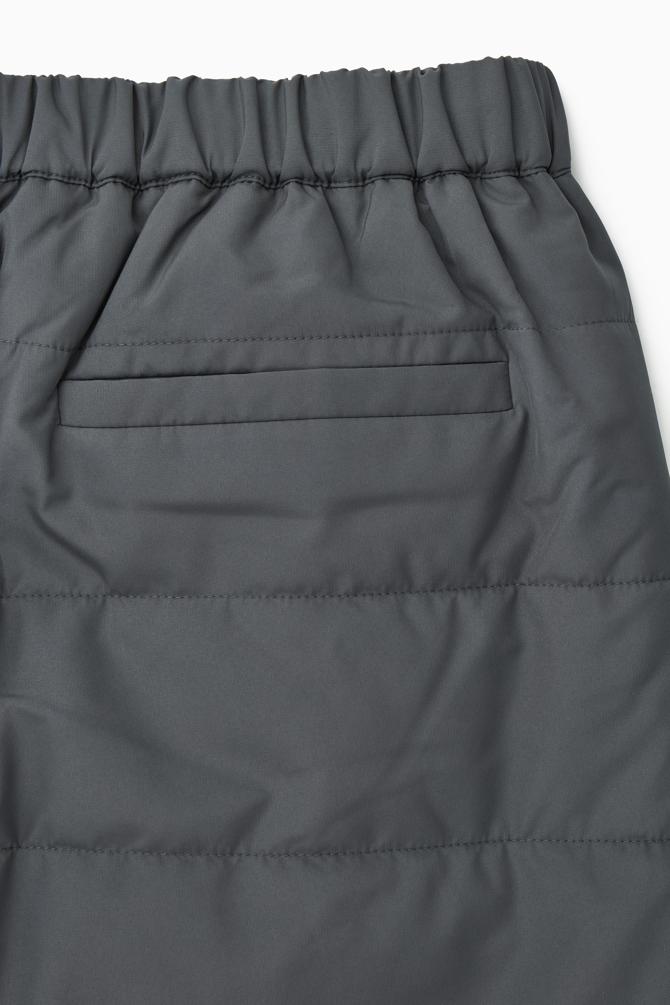View larger image: QUILTED PADDED TROUSERS - DARK GREY - Men | H&M GB 2