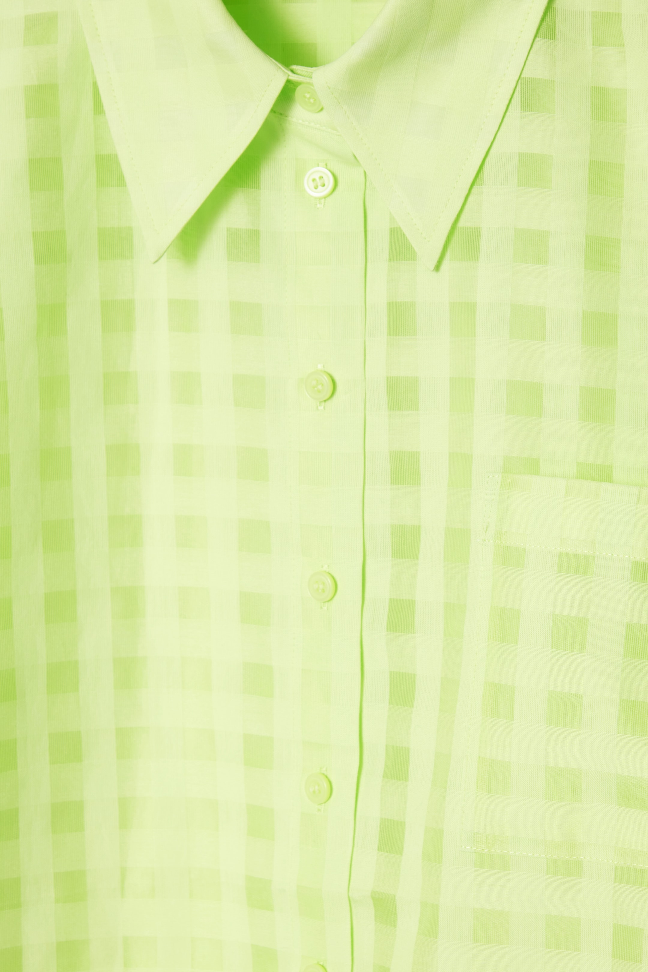 Grösseres Bild ansehen: LOCKERES UTILITY-HEMD AUS SEIDEN-MIX - NEONGELB - DAMEN | H&M CH 2
