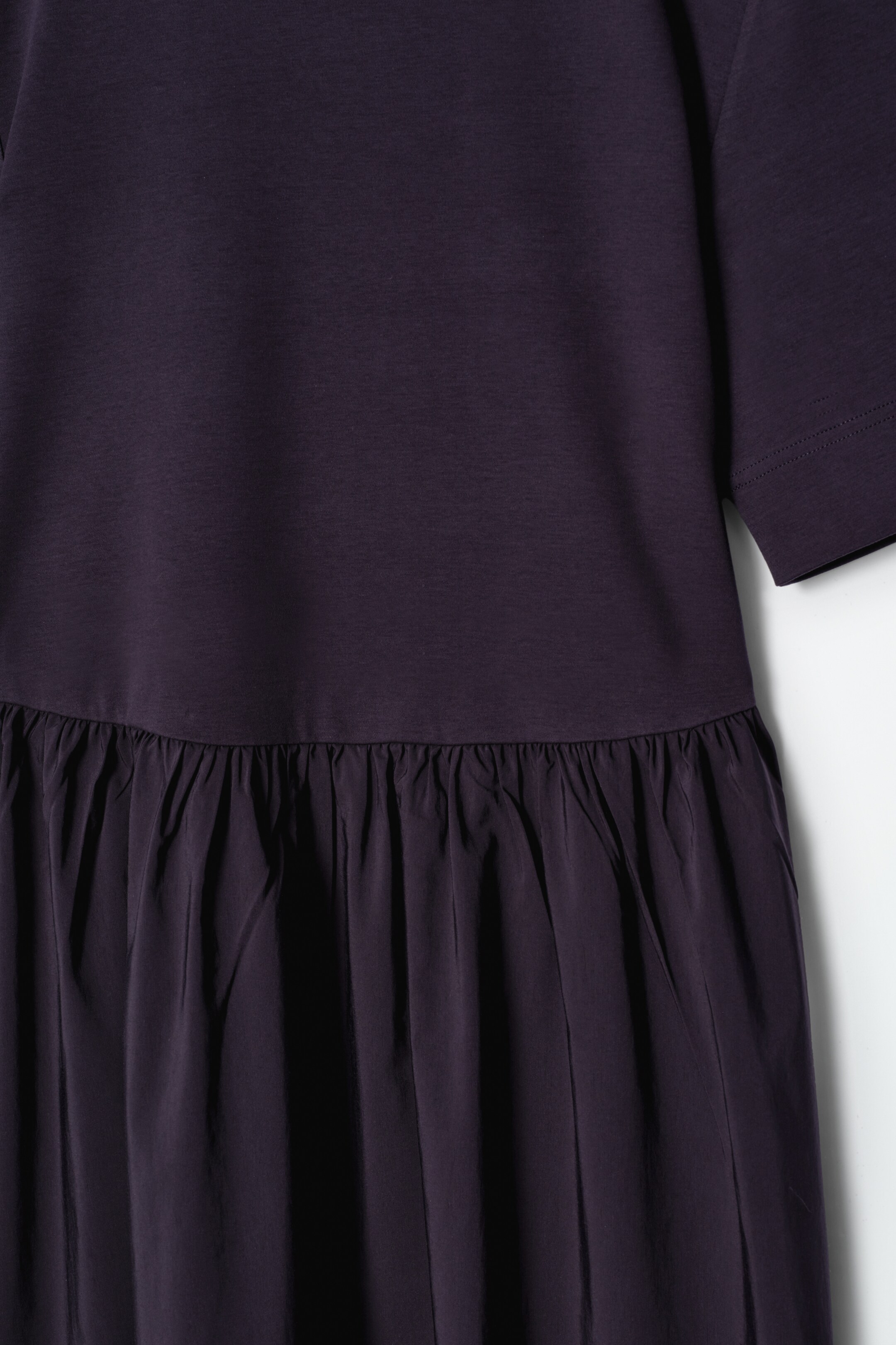 View larger image: CONTRAST-PANEL MIDI DRESS - NAVY - Ladies | H&M GB 6