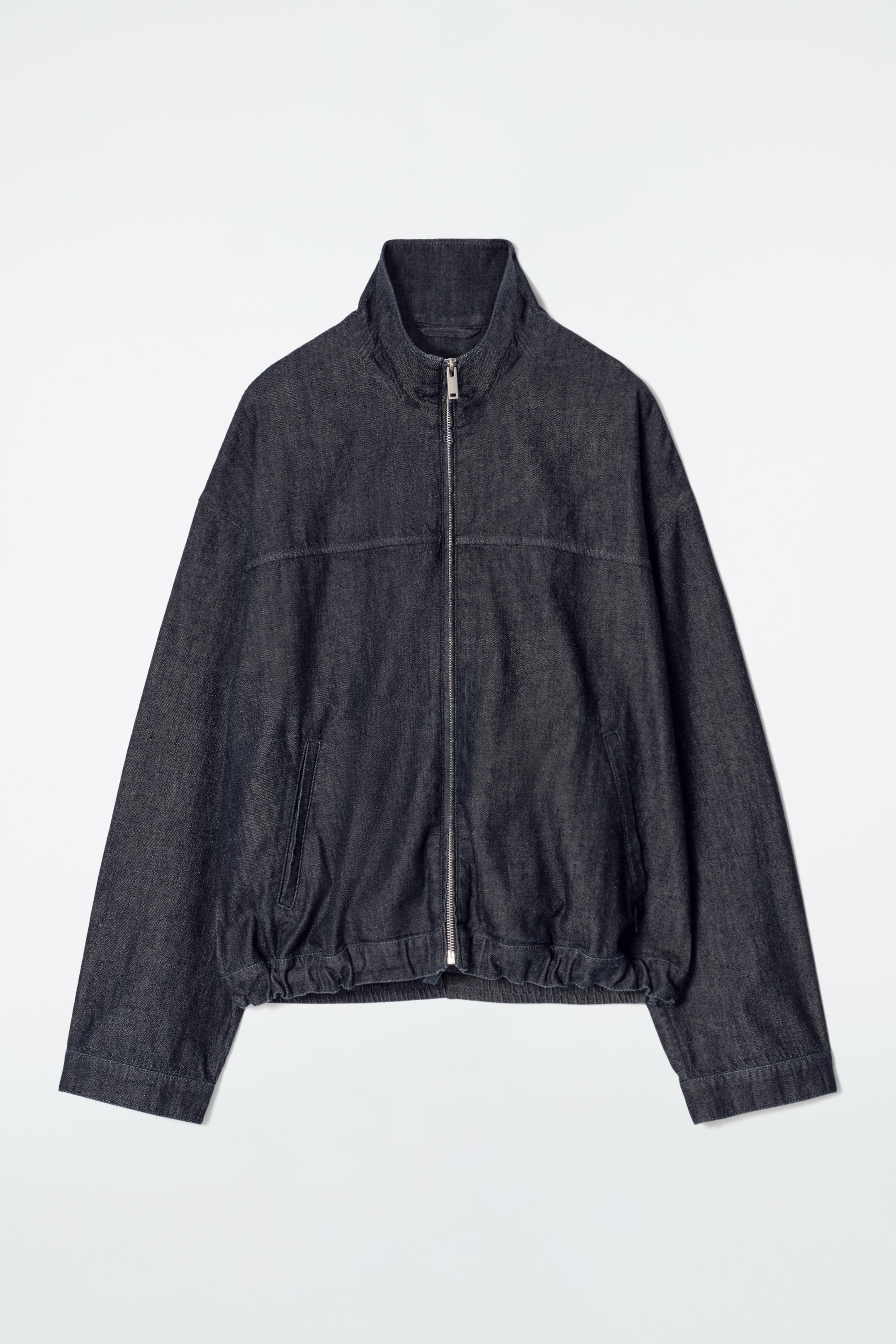Größeres Bild ansehen: OVERSIZED-BOMBERJACKE AUS DENIM - INDIGOBLAU - Ladies | H&M DE 8