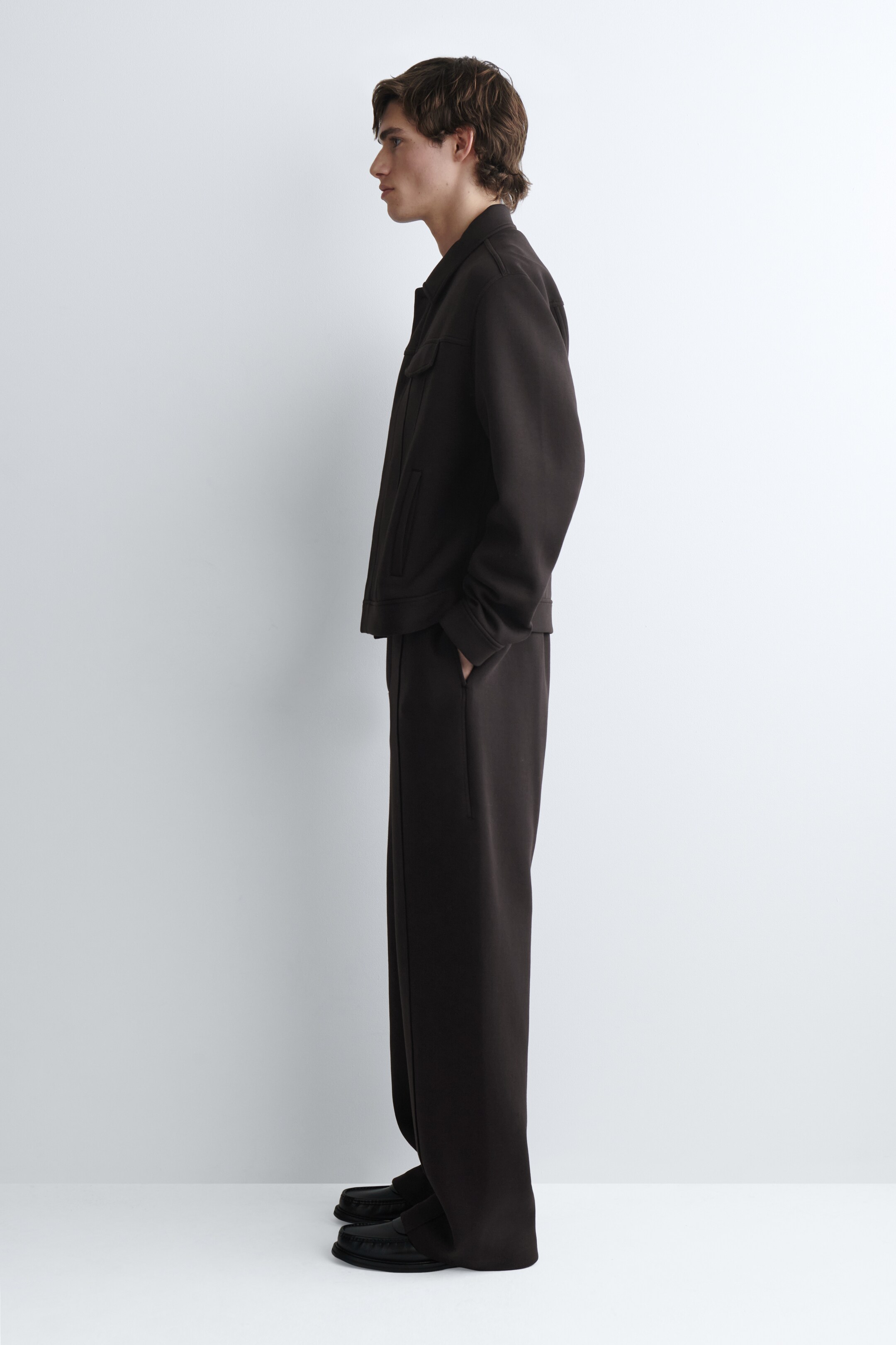 View larger image: SCUBA STRAIGHT-LEG TROUSERS - BROWN - Men | H&M GB 3