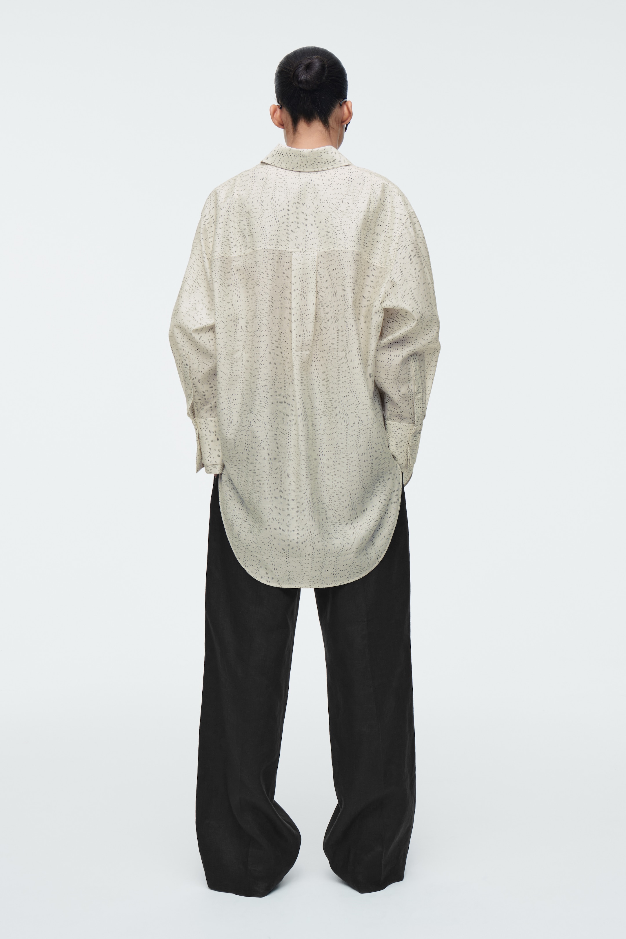 Visualizza immagine più grande: CAMICIA FLUIDA CON STAMPA - CHAMPAGNE / STAMPA - DONNA | H&M IT 4