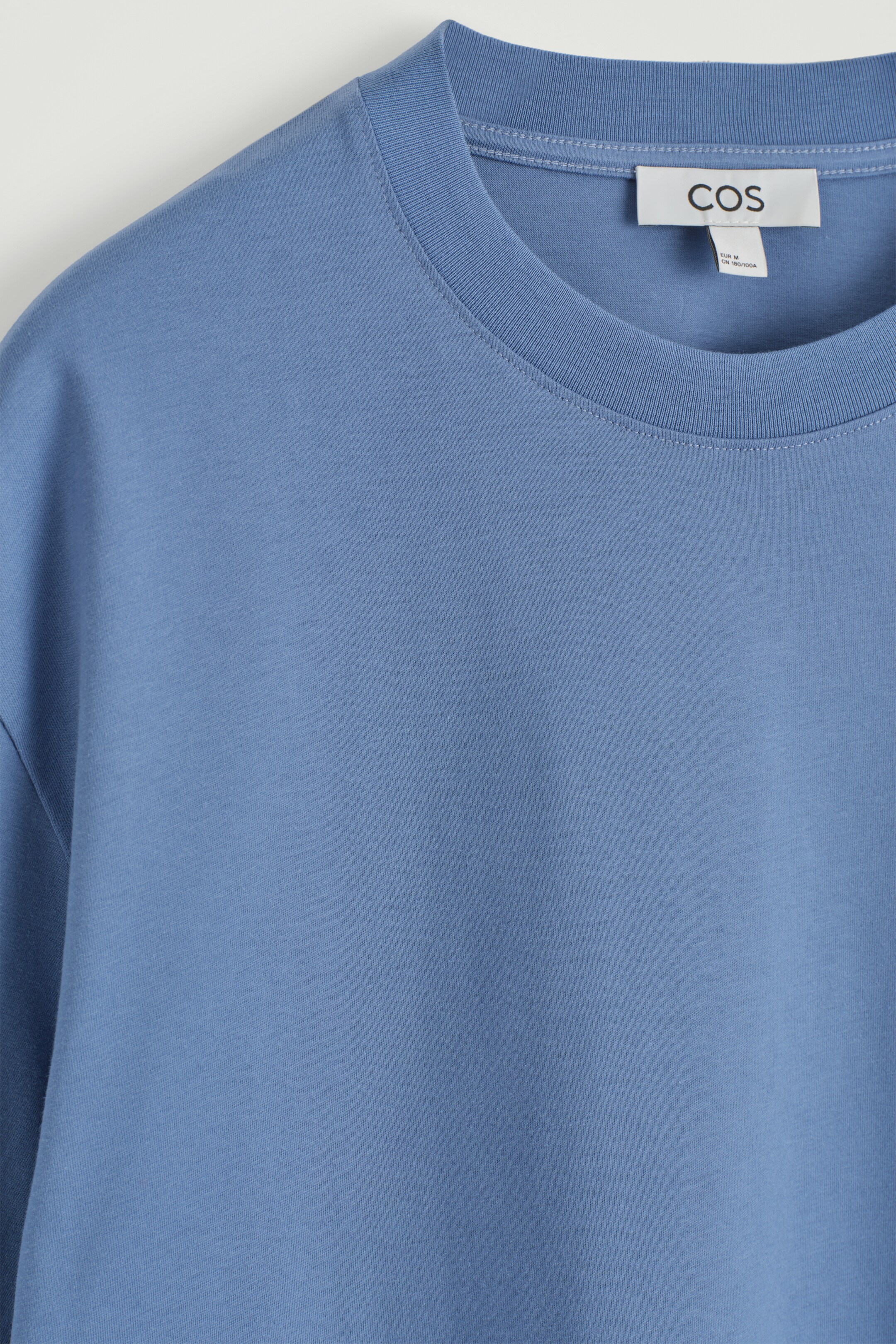 Agrandir l'image: T-SHIRT DÉCONTRACTÉ EN COTON LÉGER - BLEU - HOMME | H&M CH 7