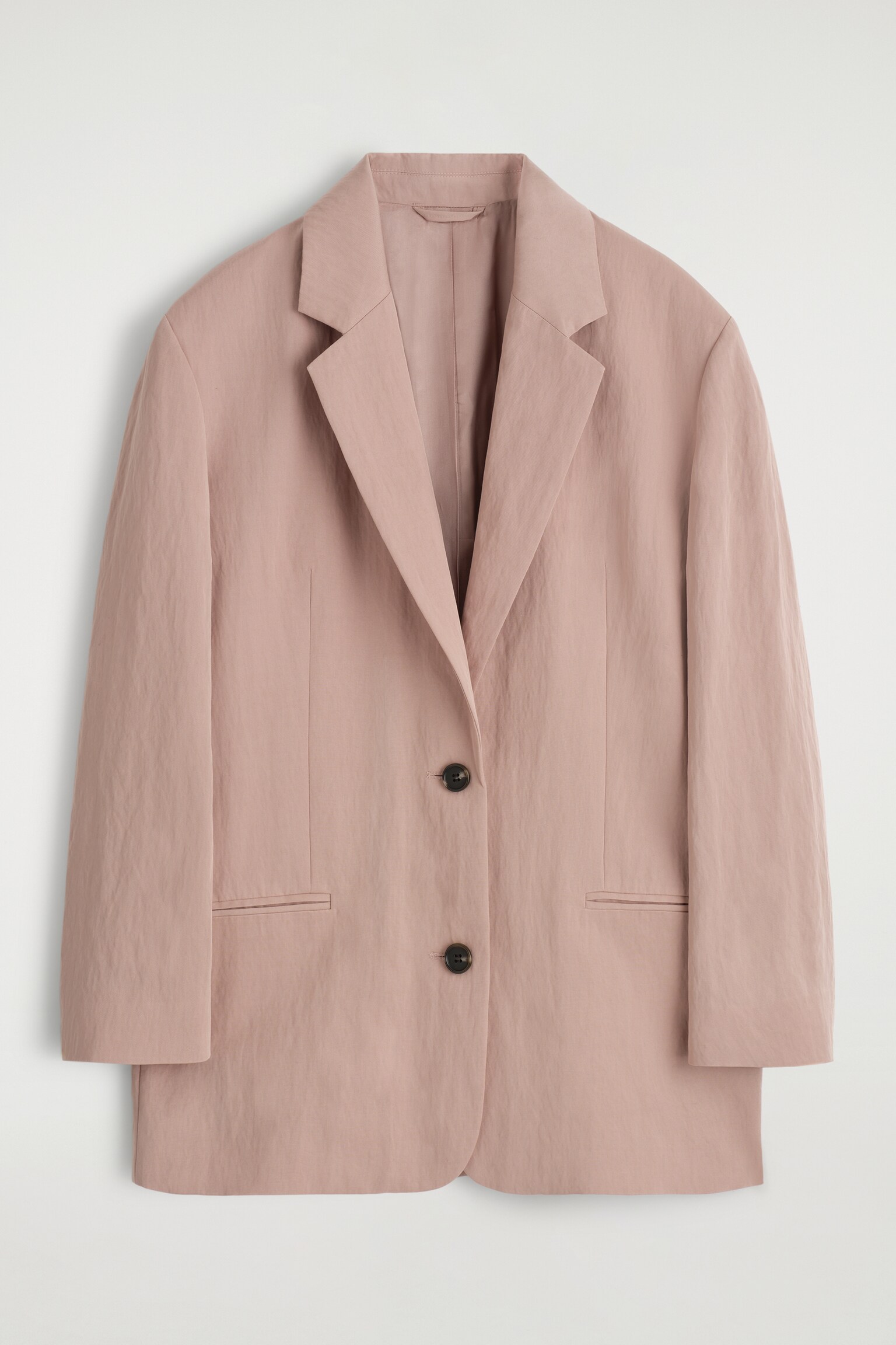 BLAZER FLUIDE OVERSIZE - ROSE CLAIR - 2