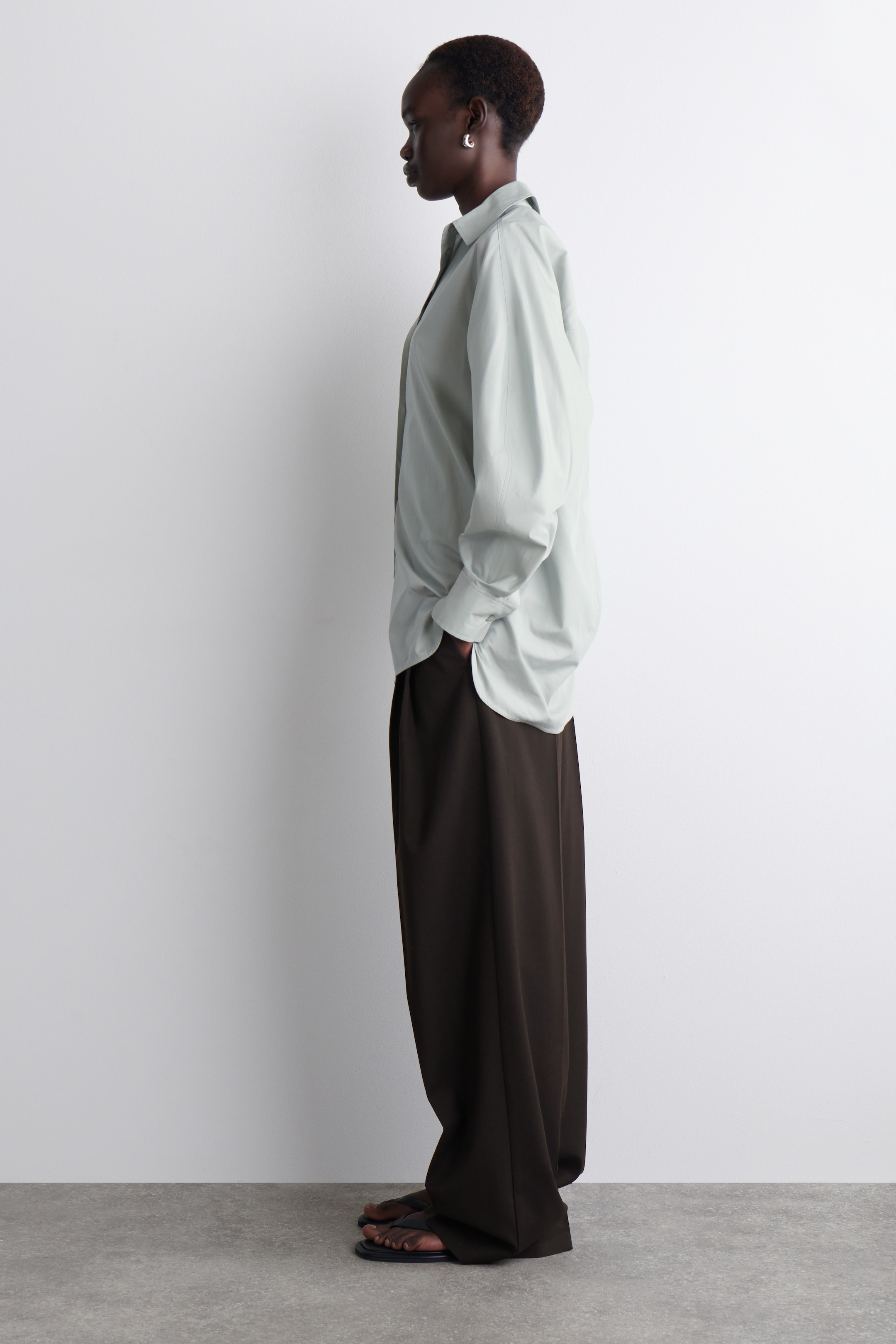Größeres Bild anzeigen: HEMD AUS PIMA-BAUMWOLLE - HELLGRÜN - Ladies | H&M AT 3