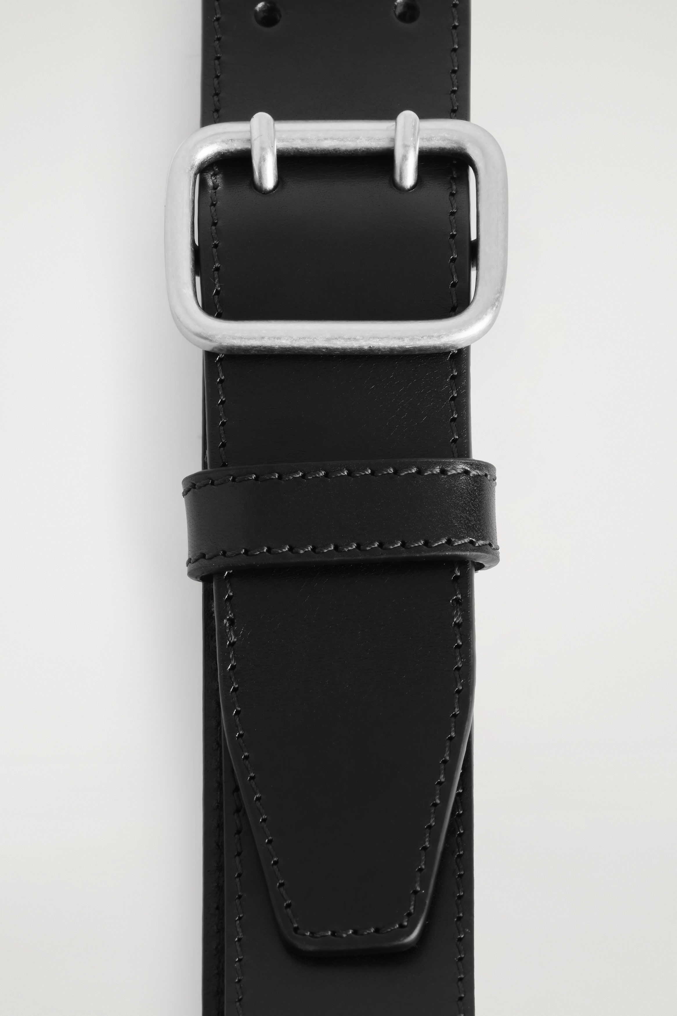 小物 double W leather belt double W leather belt