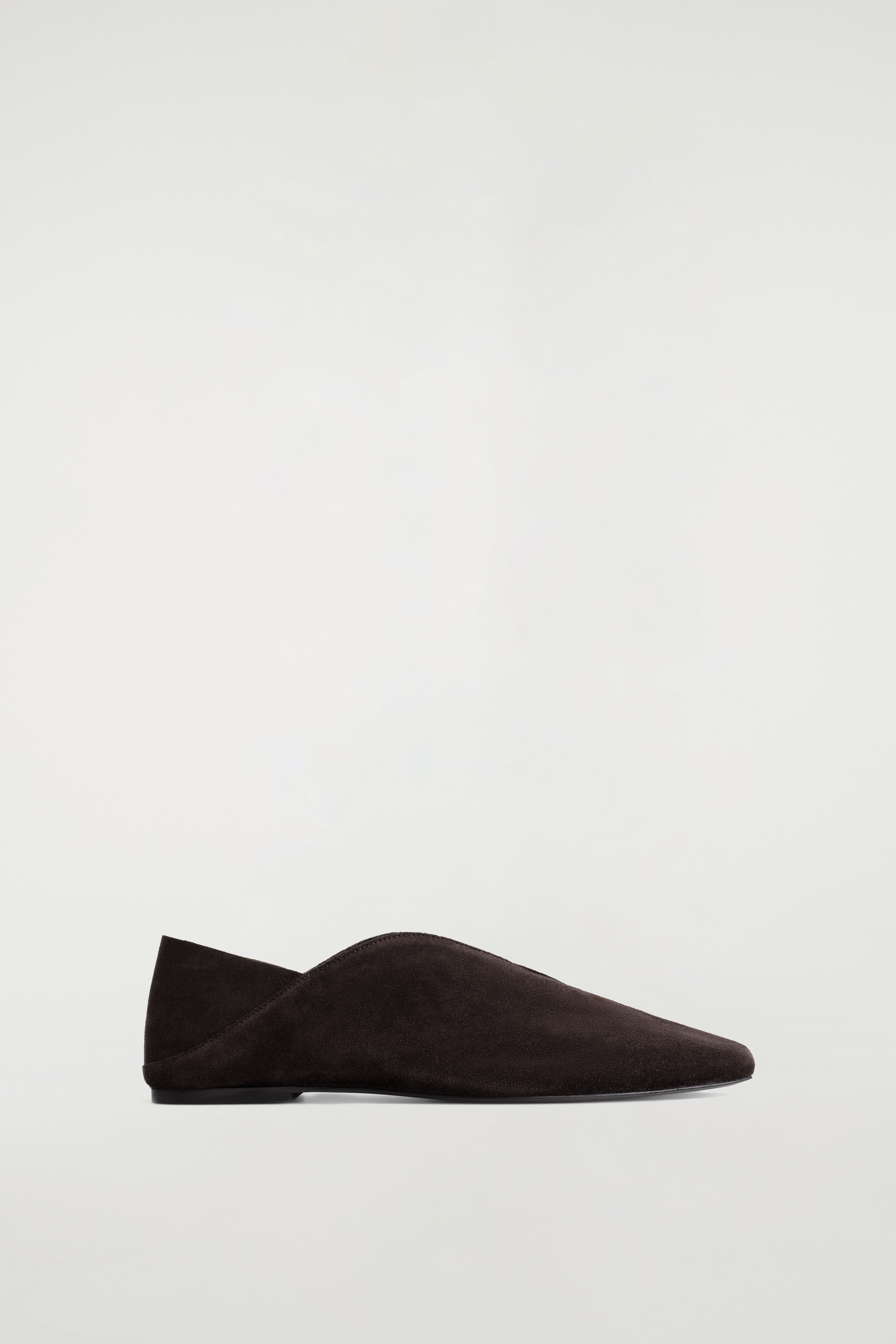 LEATHER MULES - BROWN/BLACK