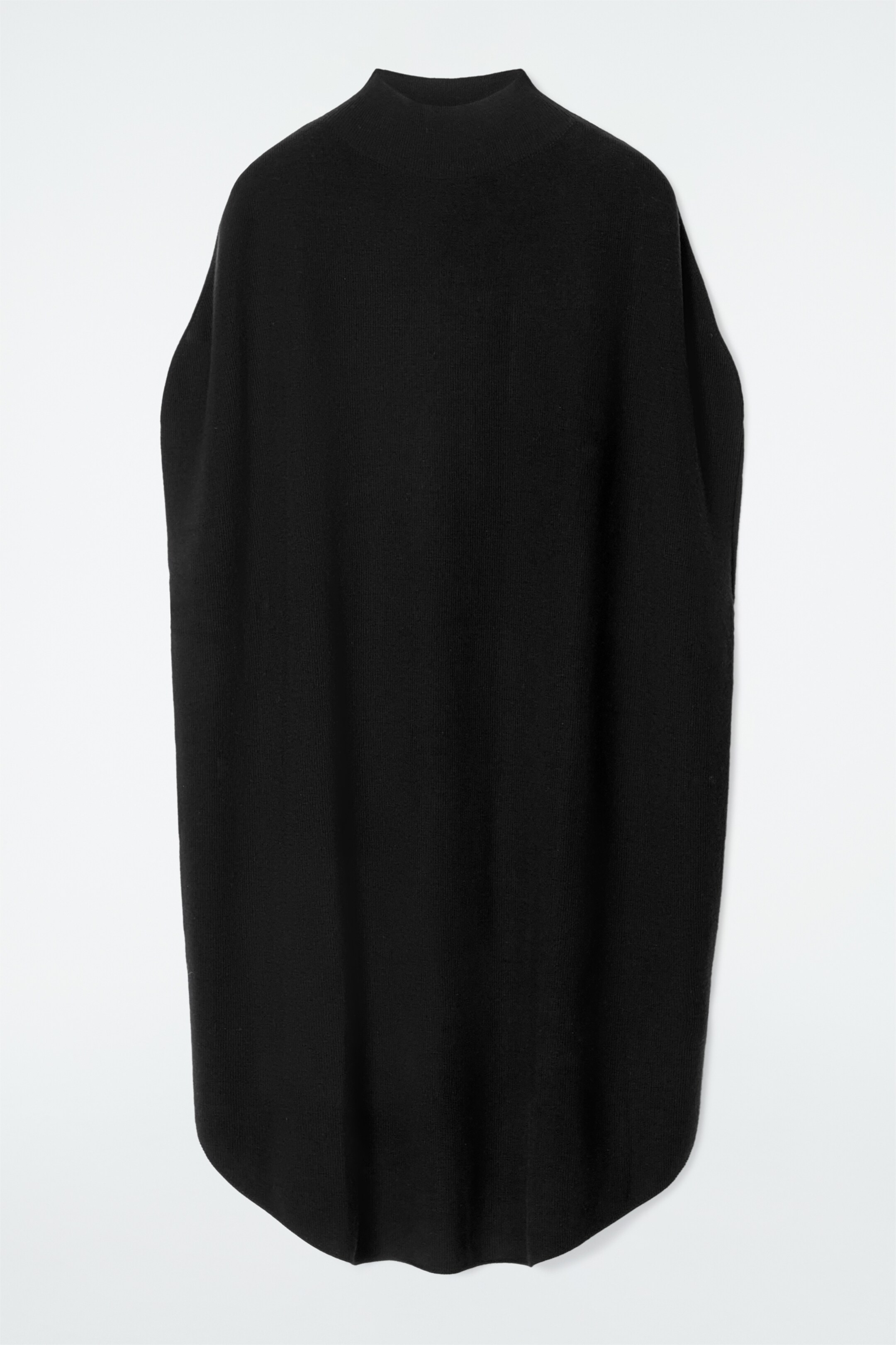 Ver imagen más grande: VESTIDO ENVOLVENTE DE LANA - NEGRO - MUJER | H&M ES 6