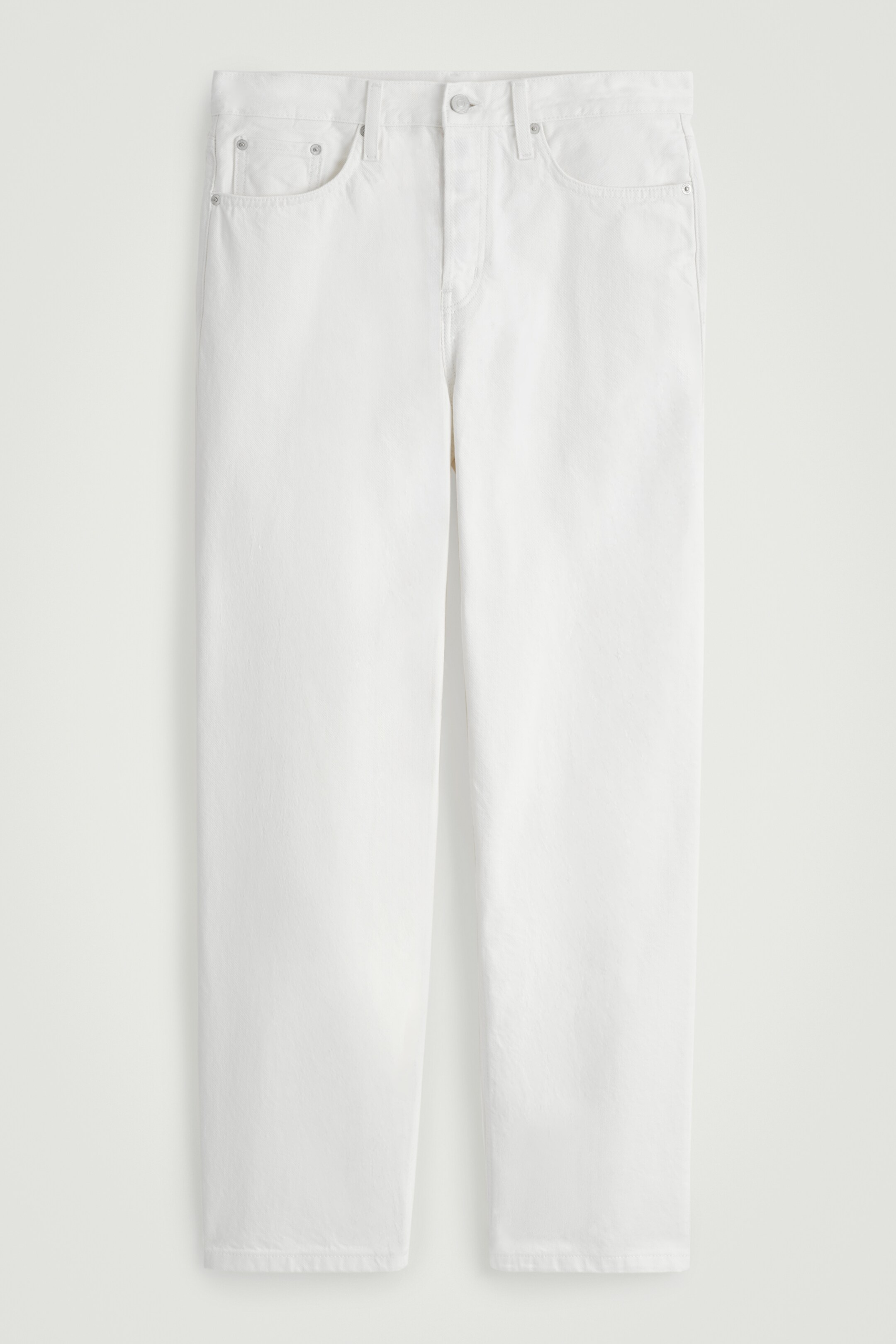Agrandir l'image: JEAN RIDER DROIT - BLANC - HOMME | H&M BE 7