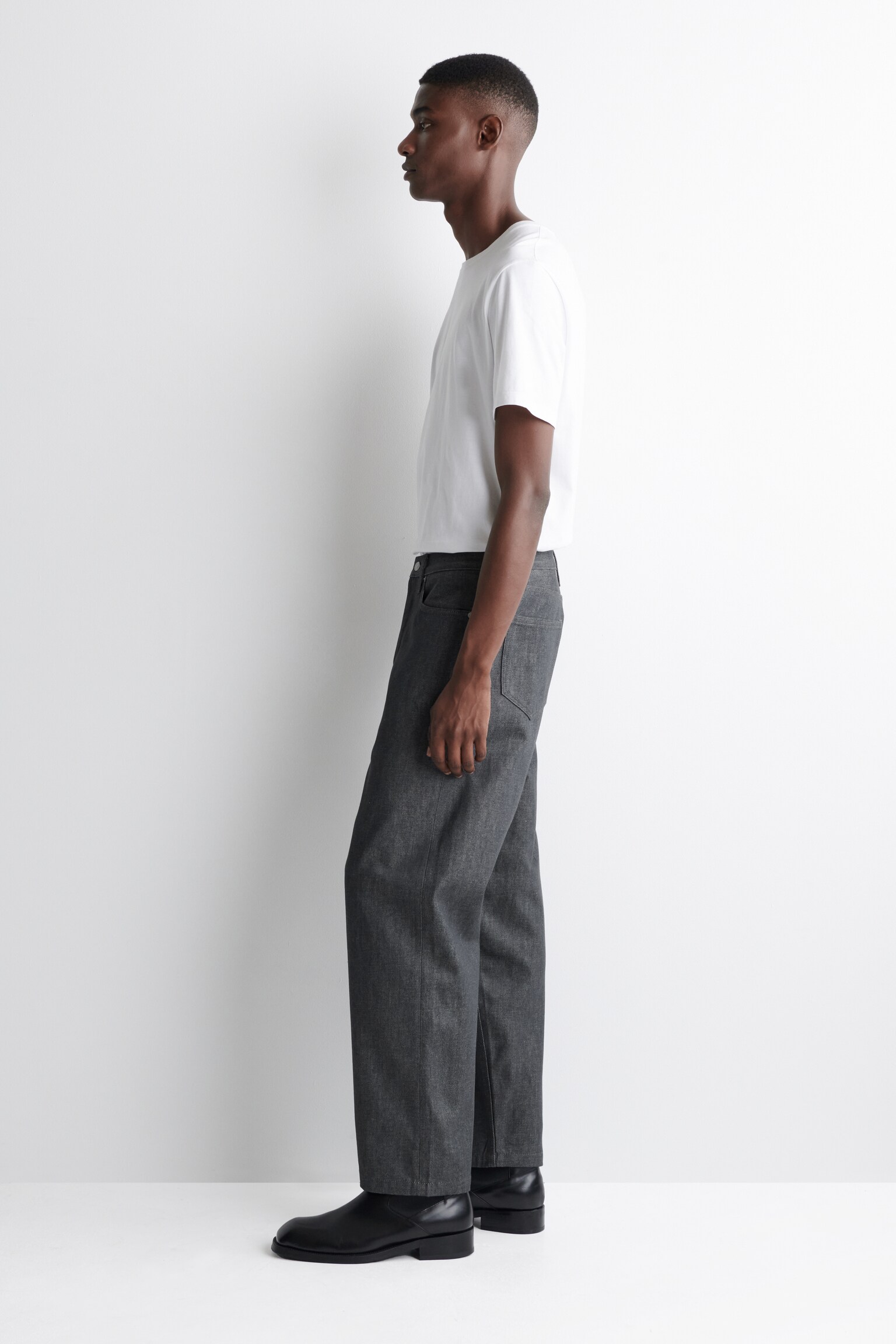 DOME STRAIGHT-LEG JEANS - DARK GREY/DARK BLUE/BLACK/BLACK/MOLE / HERRINGBONE/BEIGE - 7