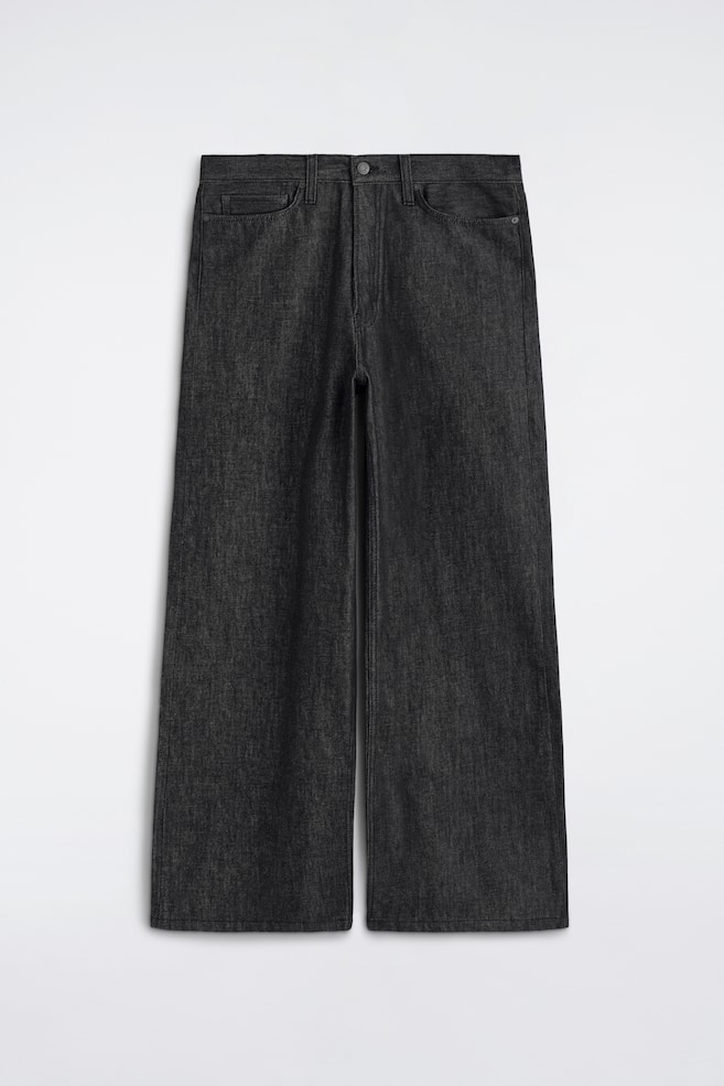 JEANS FOLD A GAMBA LARGA DAL TAGLIO RILASSATO - NERO SBIADITO/BLU SBIADITO/BLU/PIETRA - 1