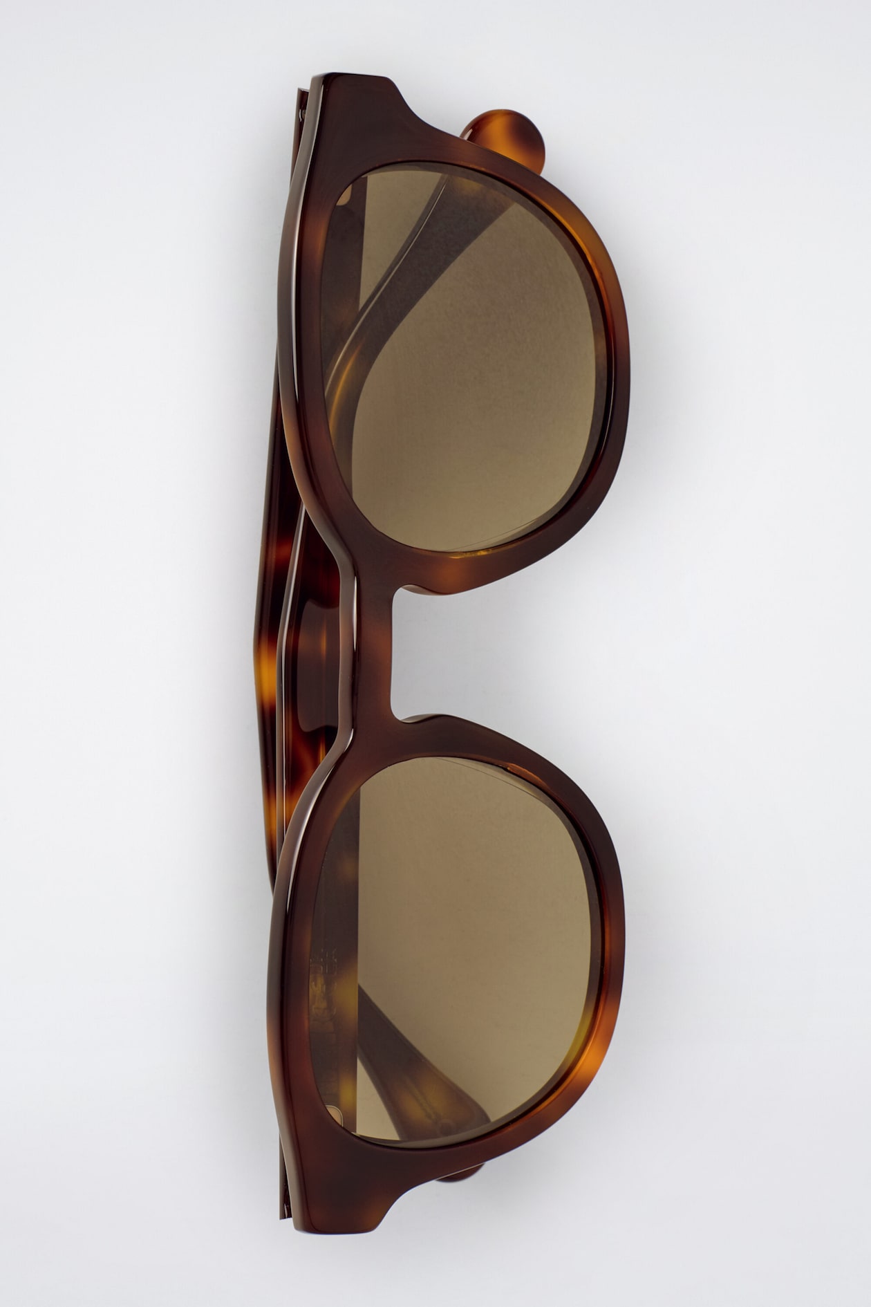 D-FRAME SUNGLASSES — TORTOISESHELL