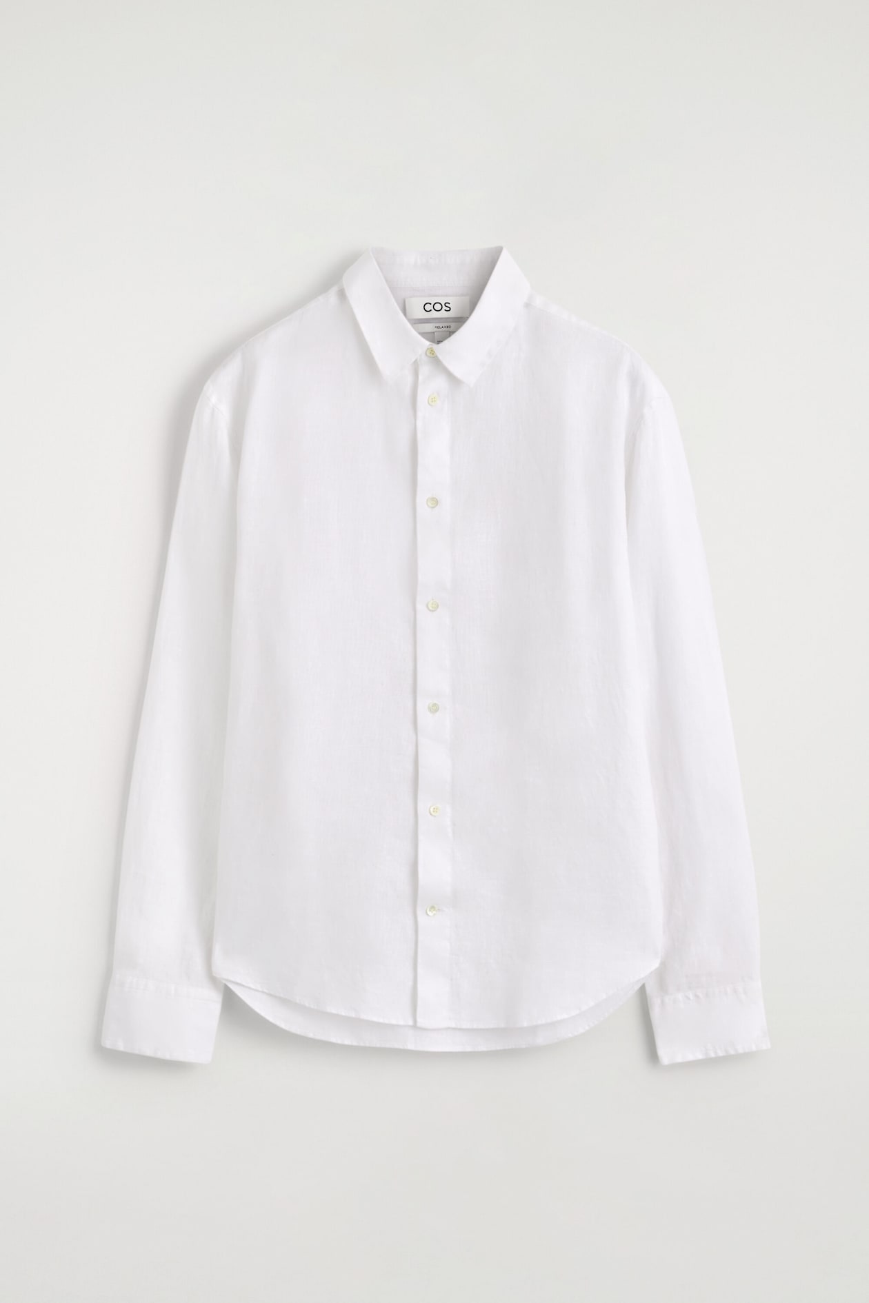 CHEMISE À MANCHES LONGUES DÉCONTRACTÉE EN LIN