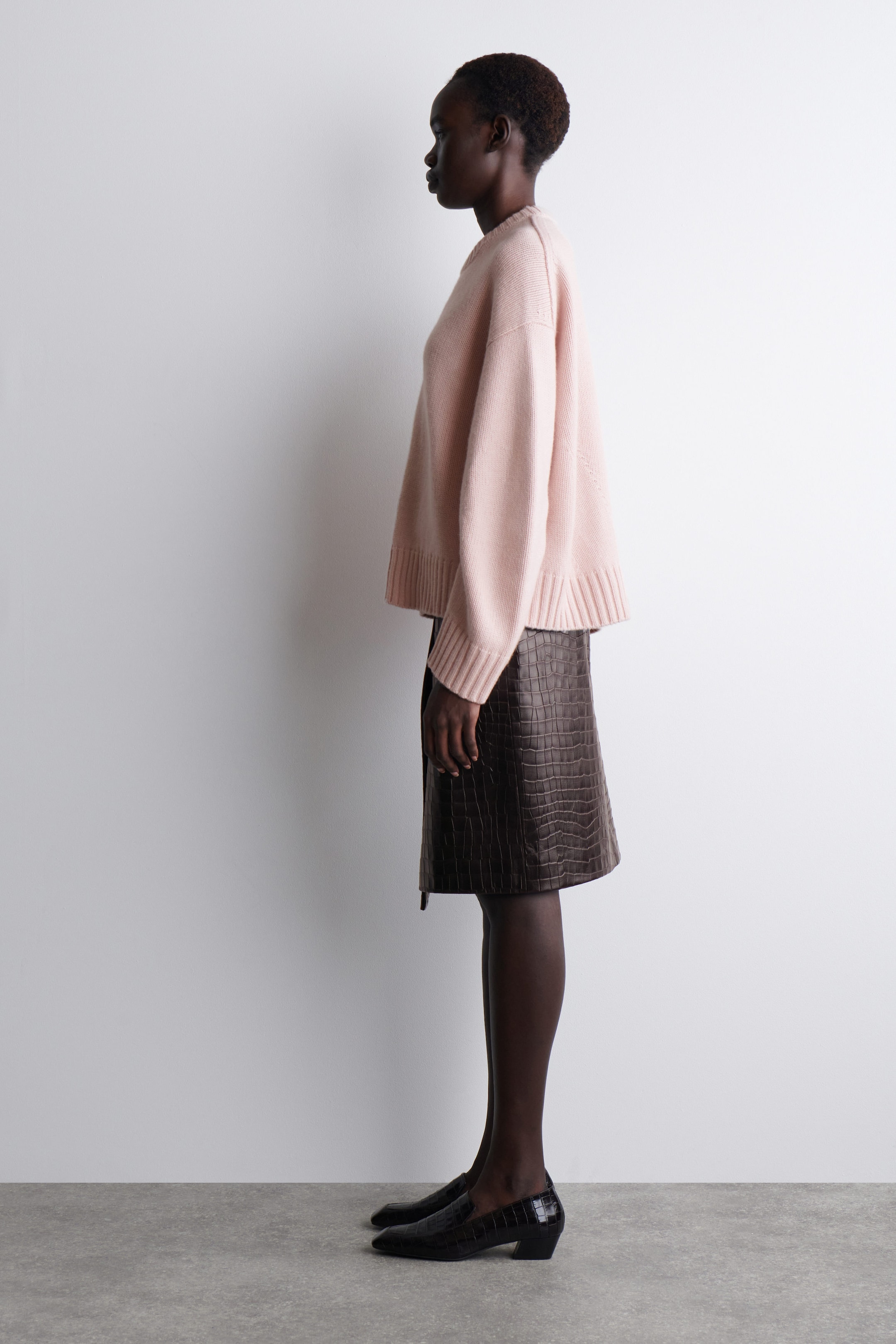 CHUNKY CASHMERE SWEATER