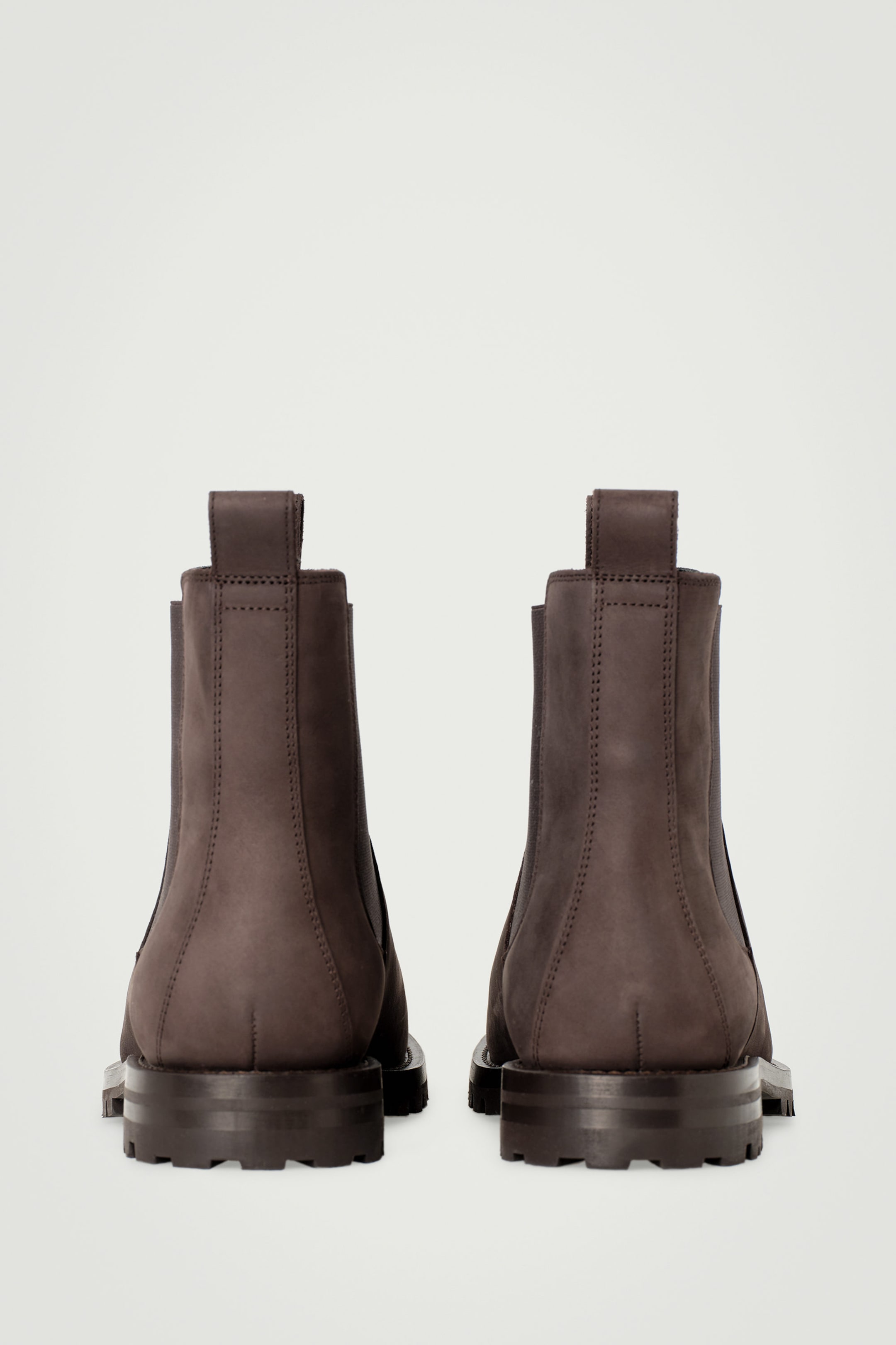 NUBUCK LEATHER CHELSEA BOOTS