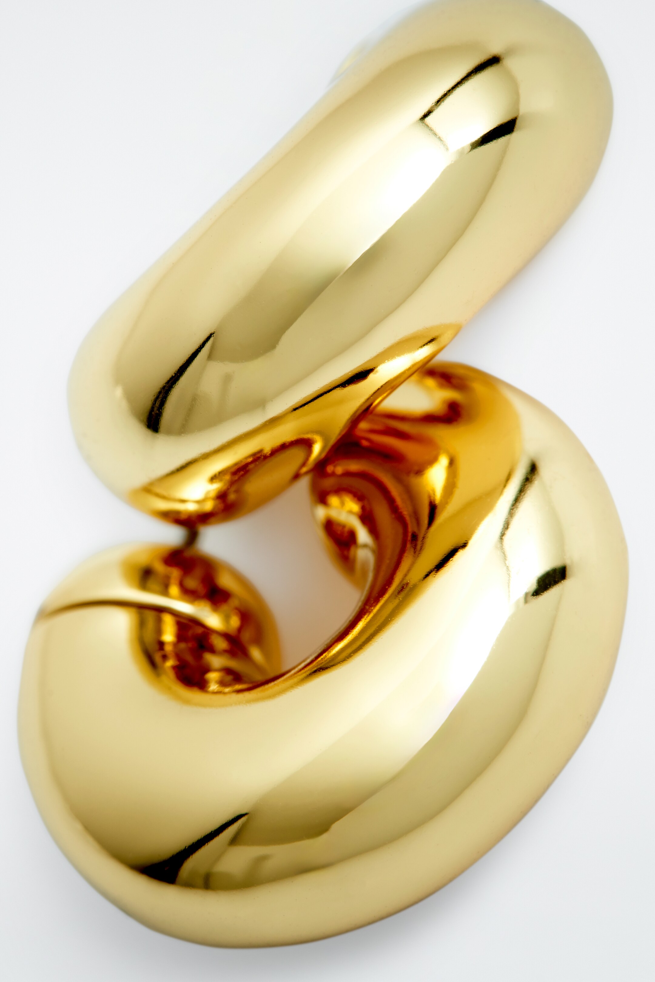 Ingrandisci l'immagine: CHUNKY HOOP EARRINGS - GOLD - DONNA | H&M CH 3