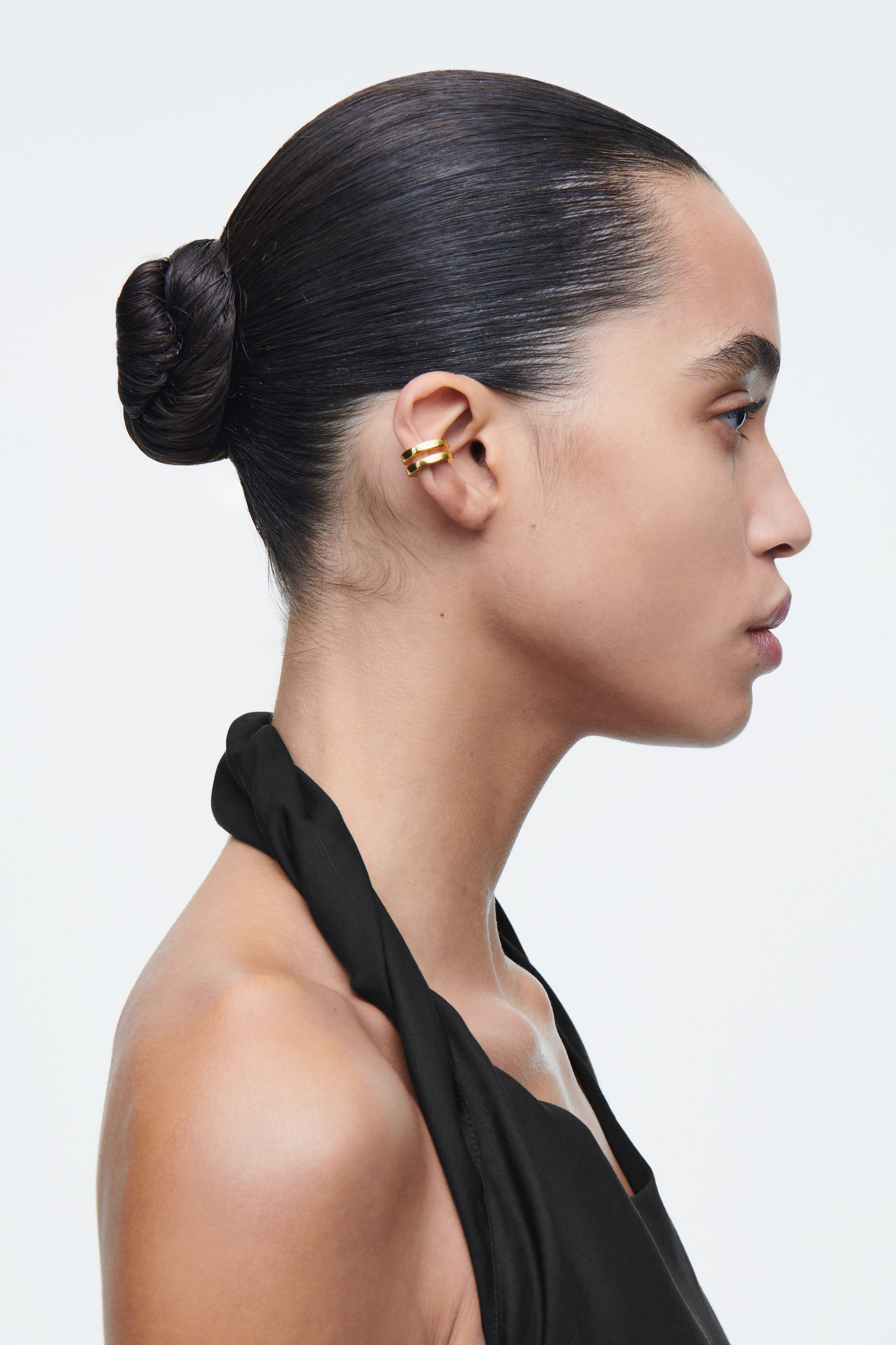 STACKED EAR CUFF - GOLD | COS