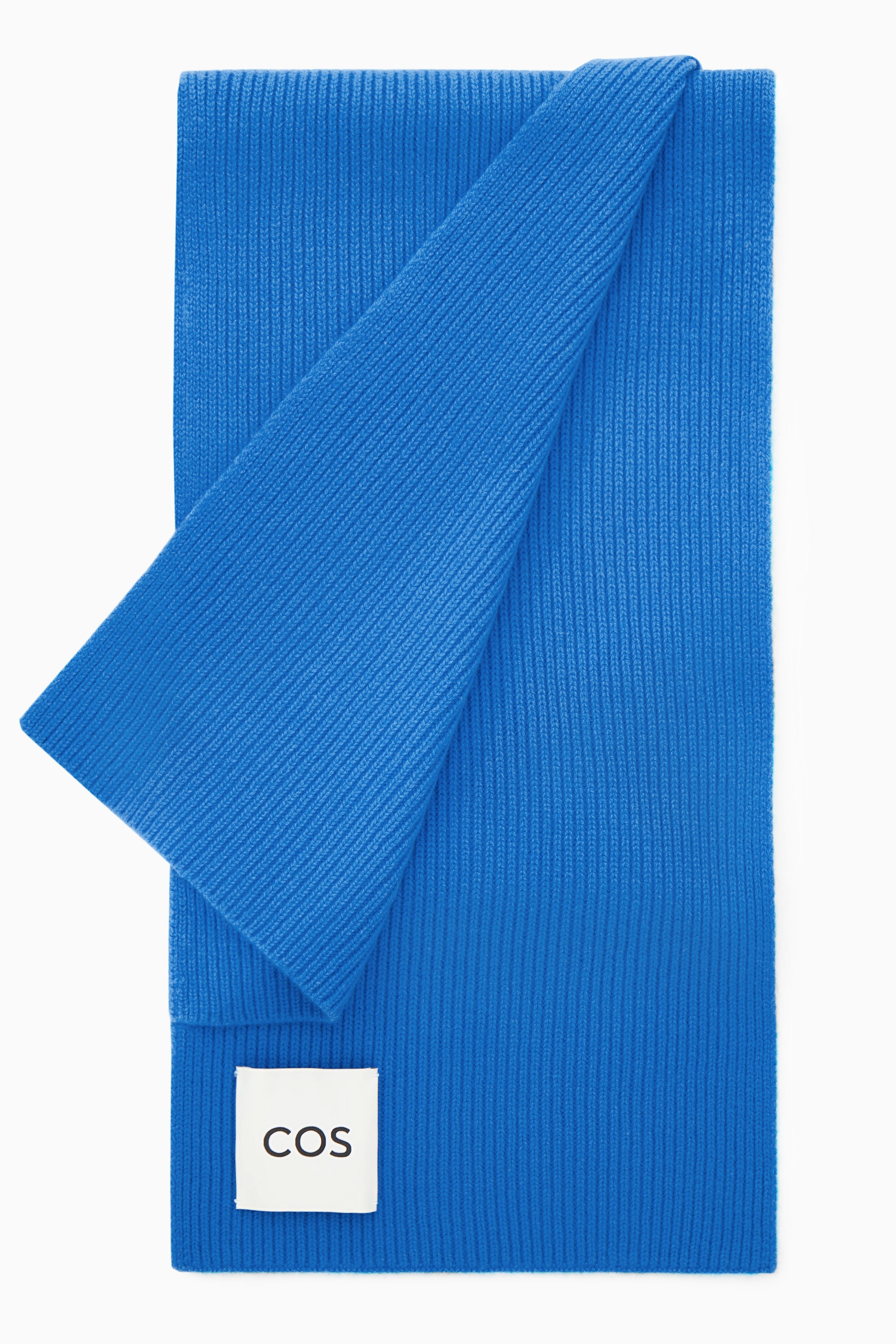CASHMERE-BLEND SCARF - BRIGHT BLUE | COS US