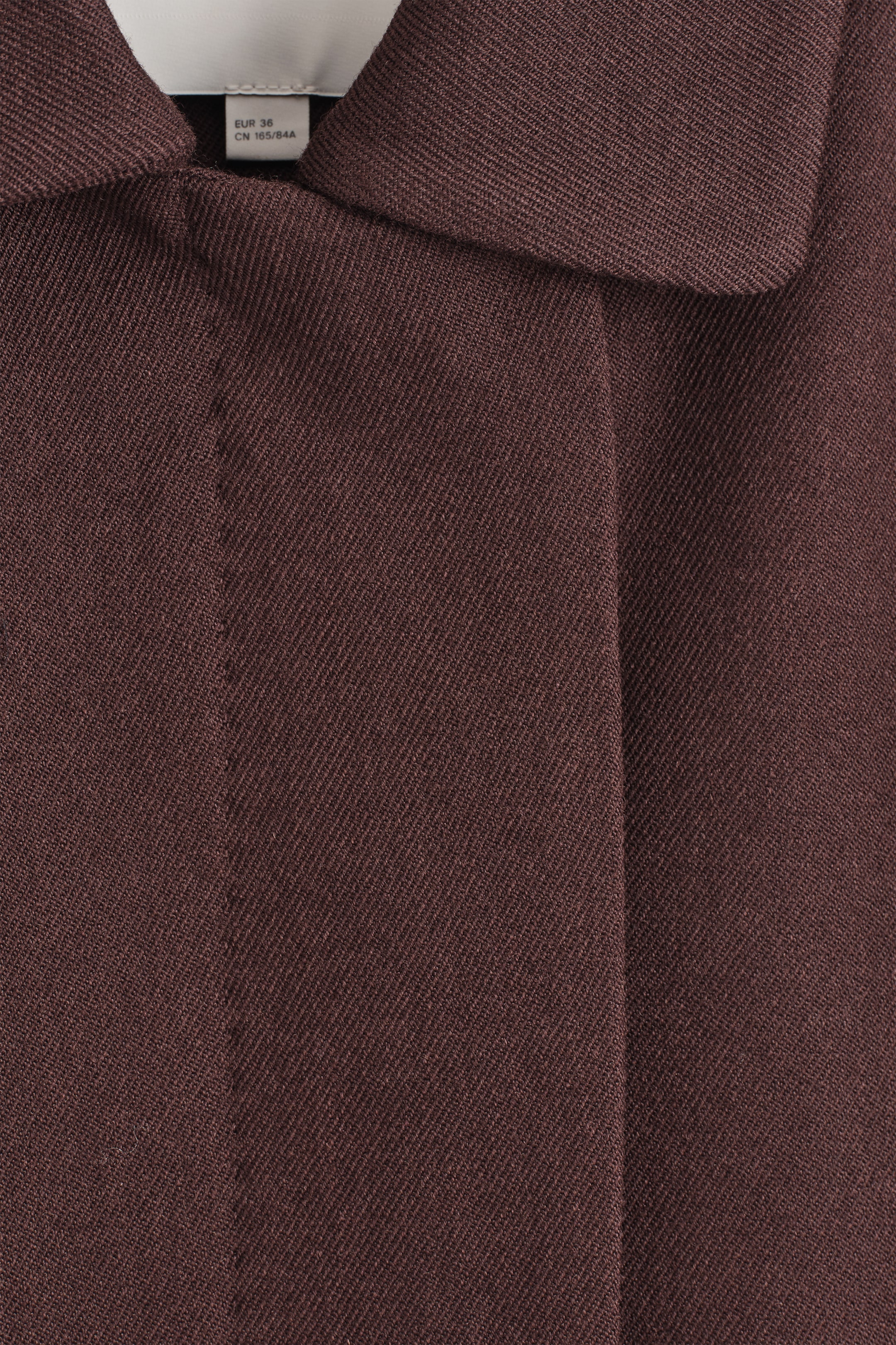 Zobraziť väčší obrázok: TAILORED WOOL-BLEND JACKET - TMAVOHNEDÁ - ŽENY | H&M SK 7