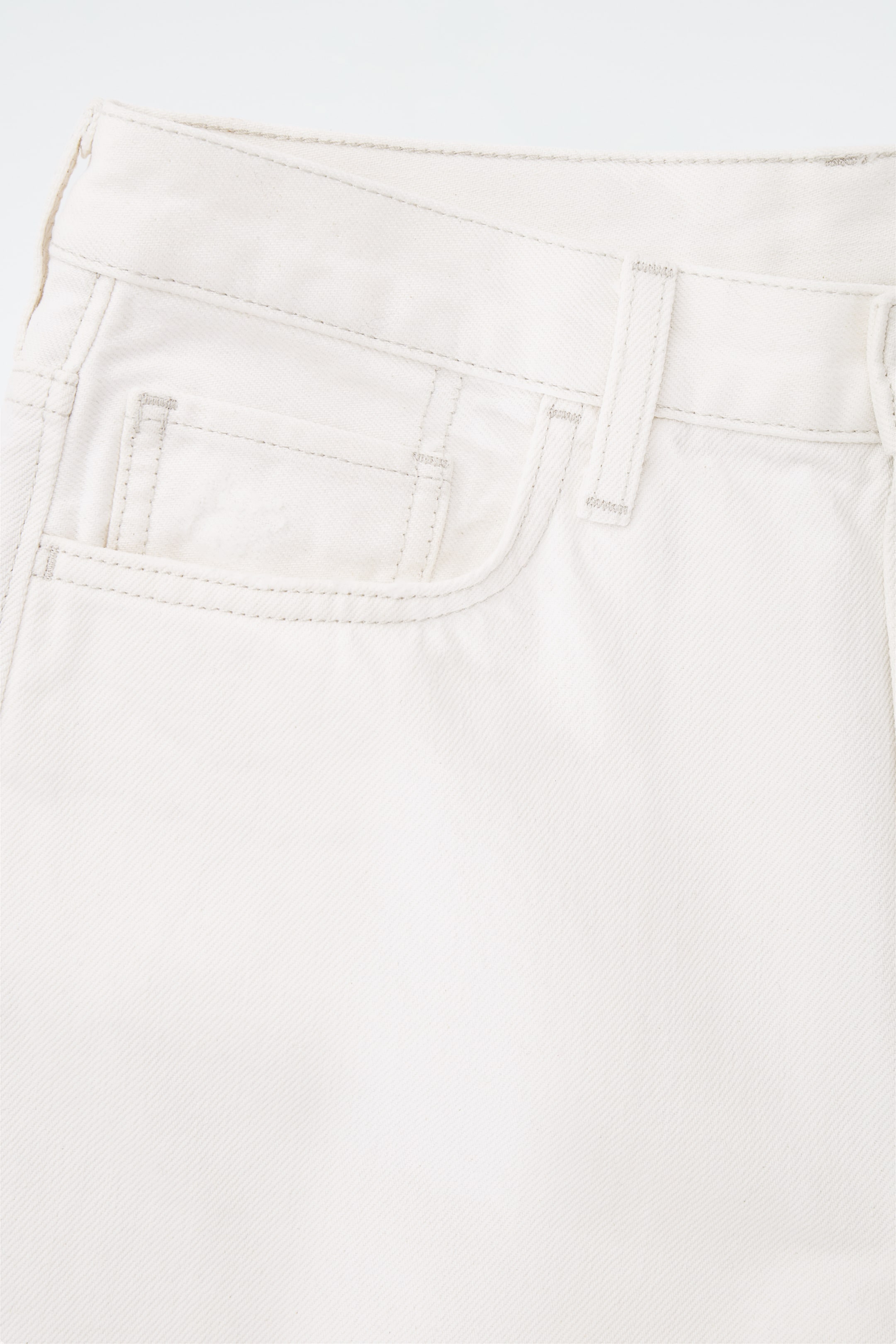 Zobraziť väčší obrázok: riflové nohavice s rozšíreným strihom - WHITE - ŽENY | H&M SK 2