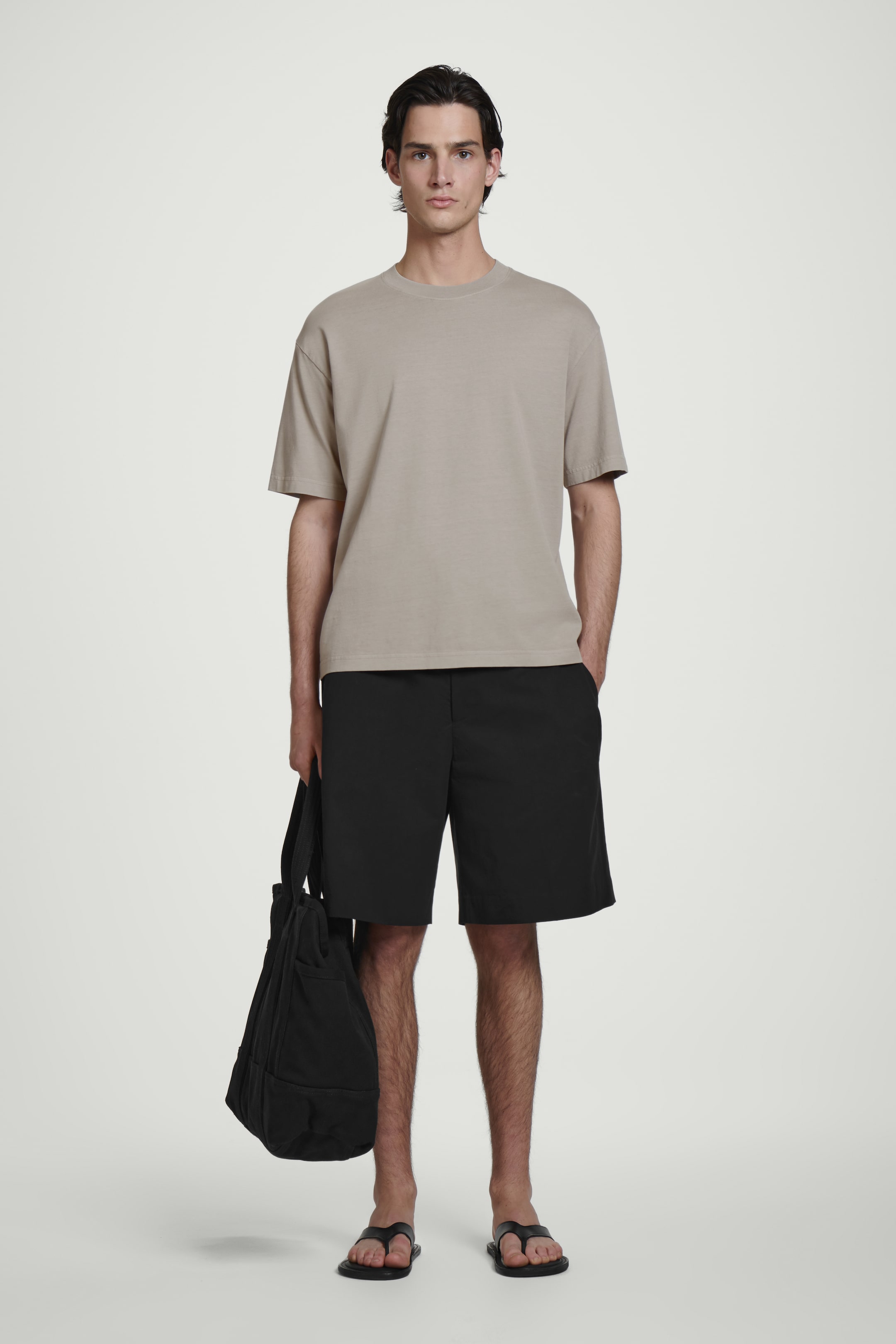 Agrandir l'image: T-SHIRT DÉCONTRACTÉ EN COTON LÉGER - GRIS CLAIR - HOMME | H&M FR 2