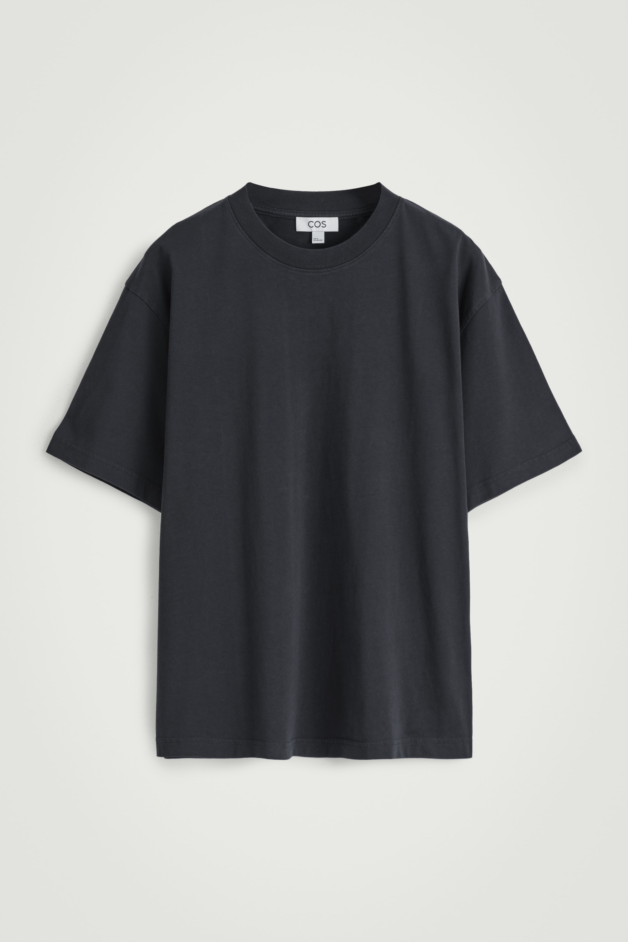 Grösseres Bild ansehen: LOCKERES LEICHTES BAUMWOLL-T-SHIRT - NAVYBLAU - HERREN | H&M CH 7