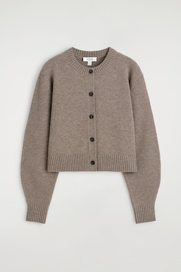 MERINO WOOL SWEATER — BEIGE MÉLANGE 7