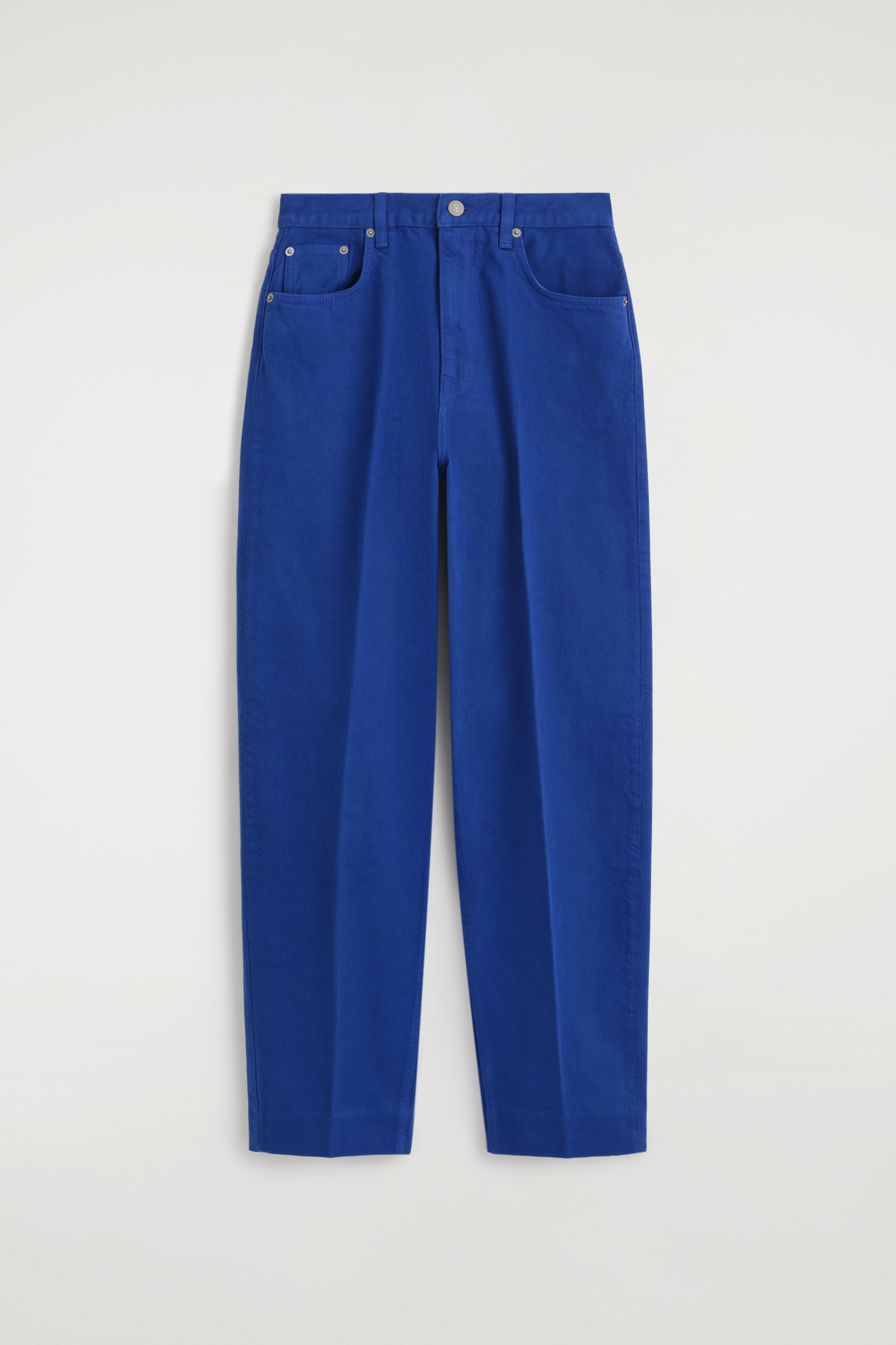UMBRA SCHMAL ZULAUFENDE JEANS - KOBALTBLAU/WEISS